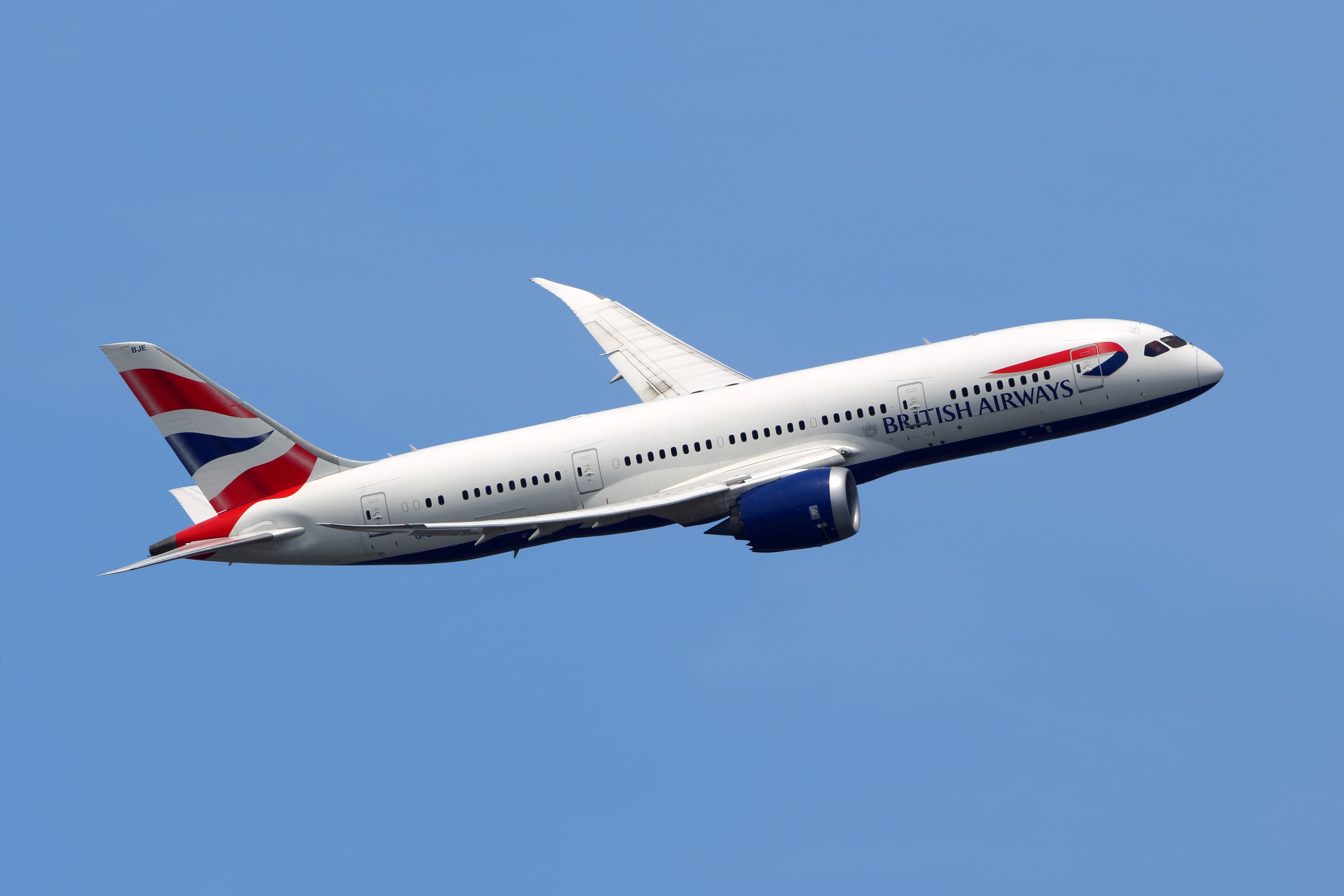 British Airways Boeing 787-8 departing LHR shutterstock_684794200