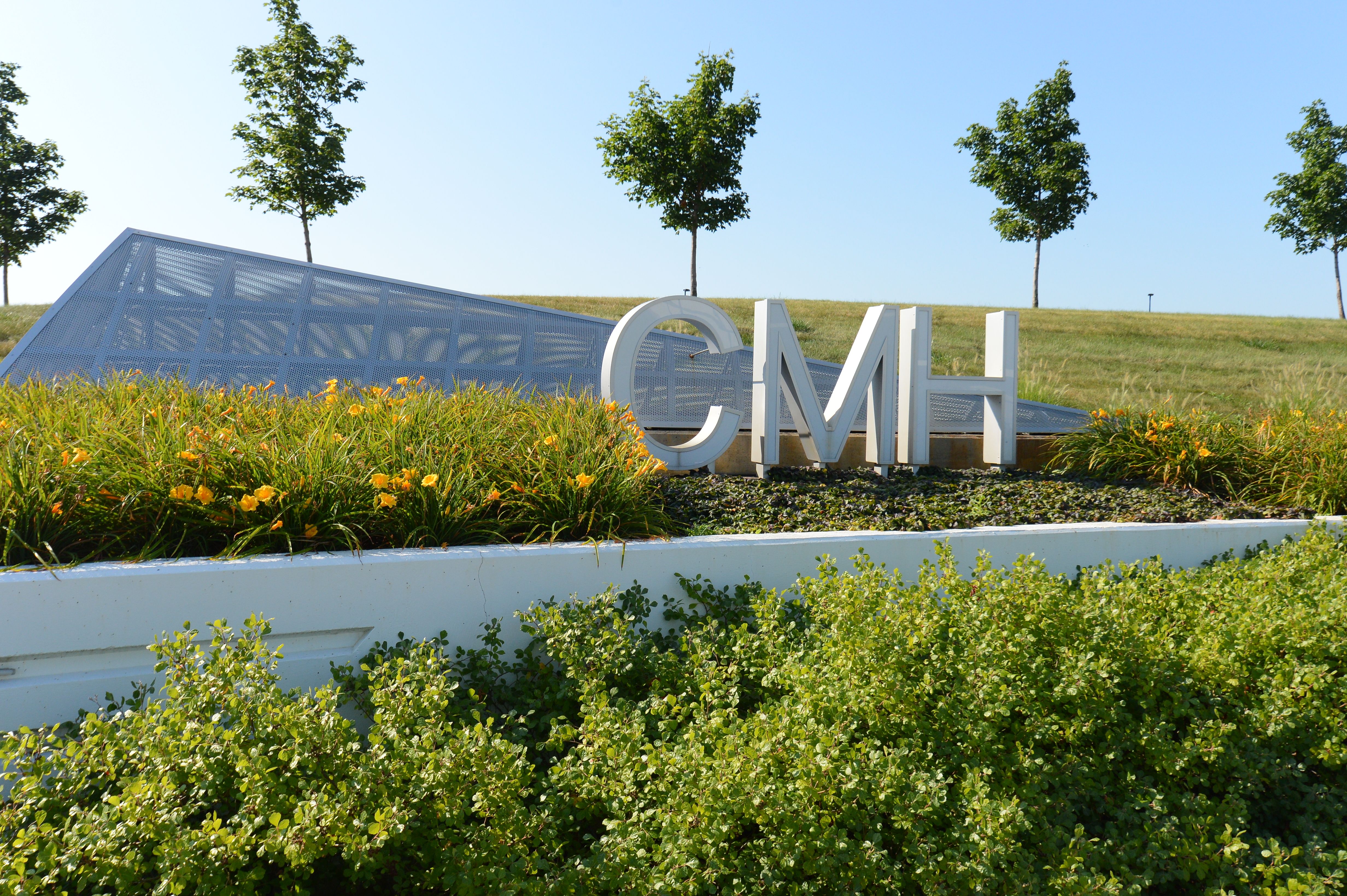 CMH sign - International Gateway at John Glenn Columbus International Airport 