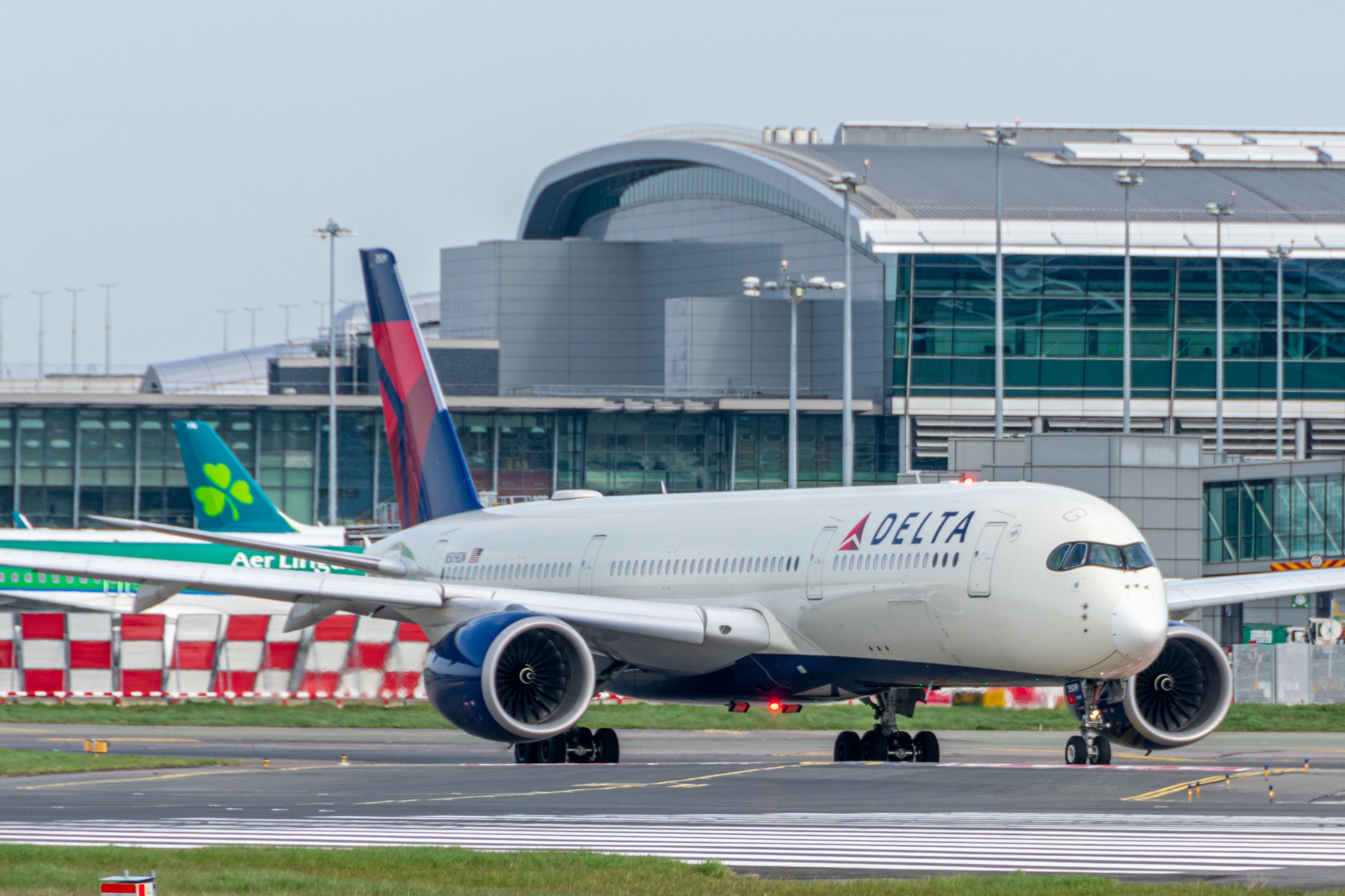 Delta Air Lines Airbus A350-900 at DUB