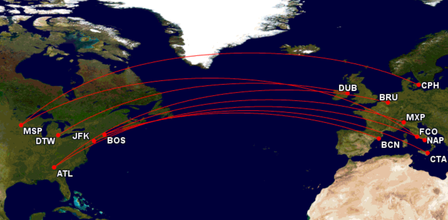 Delta New Flight Routes Delta Air Lines Moves Forward Launch Of 2nd Daily Service Between New ...