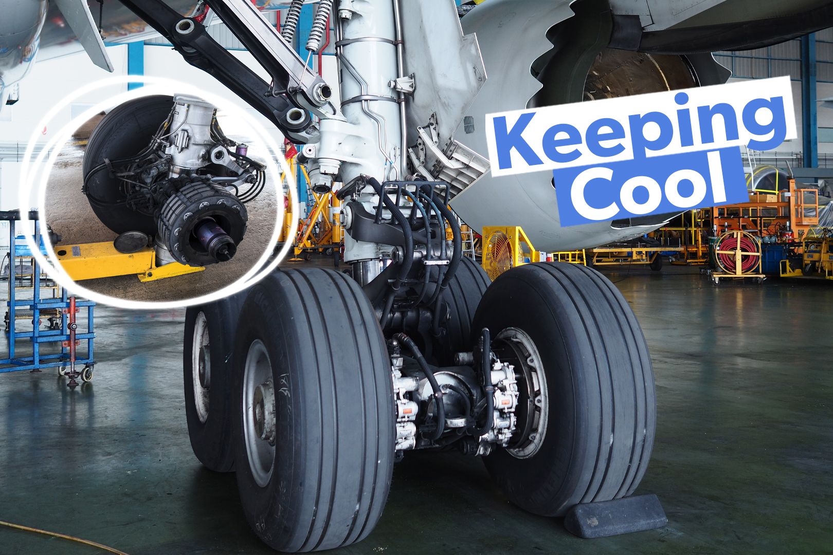 How Aircraft Braking Systems Work And Keep Cool