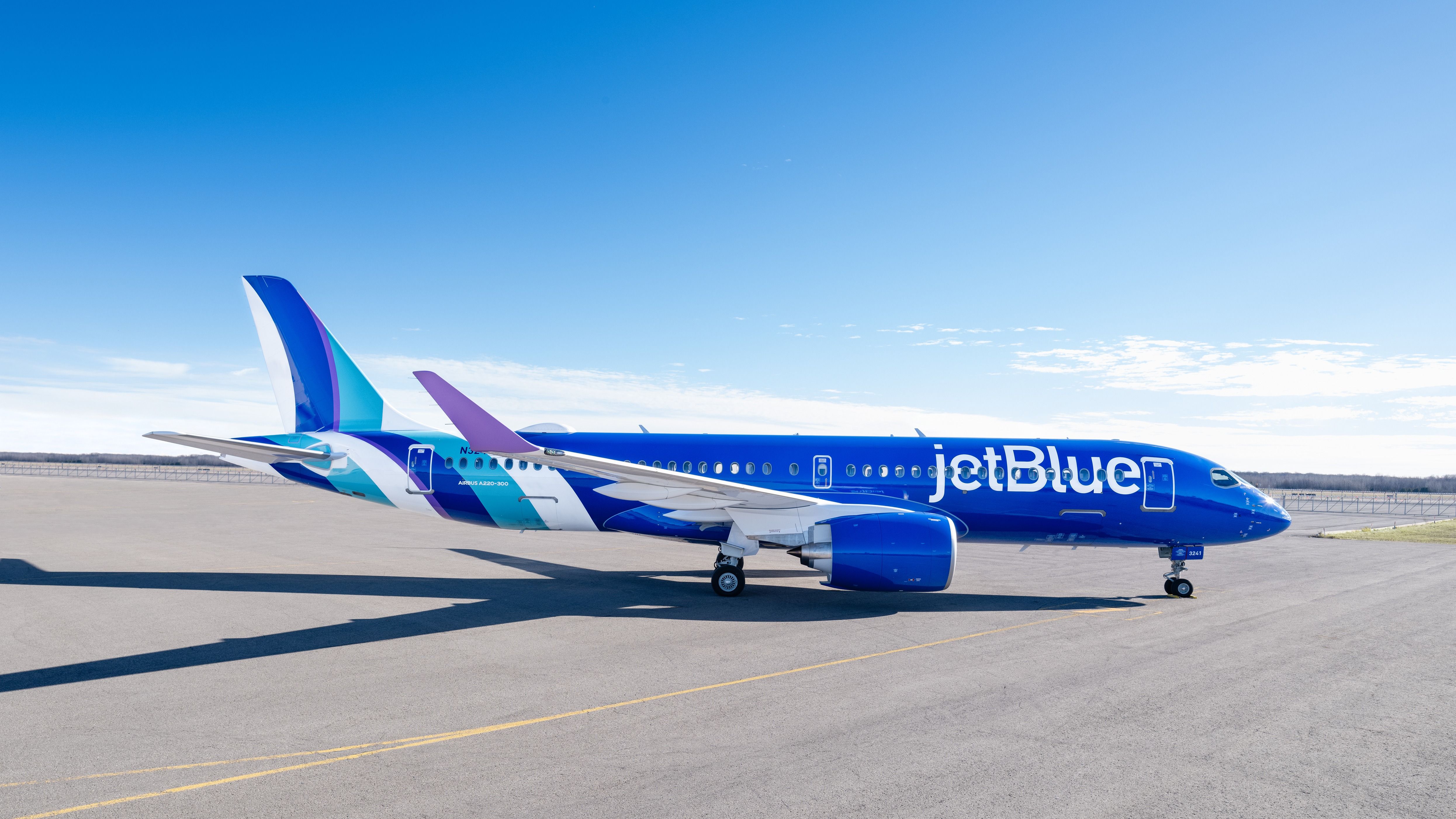 Photos: JetBlue Unveils New 'Hops' Livery For The Airbus A220