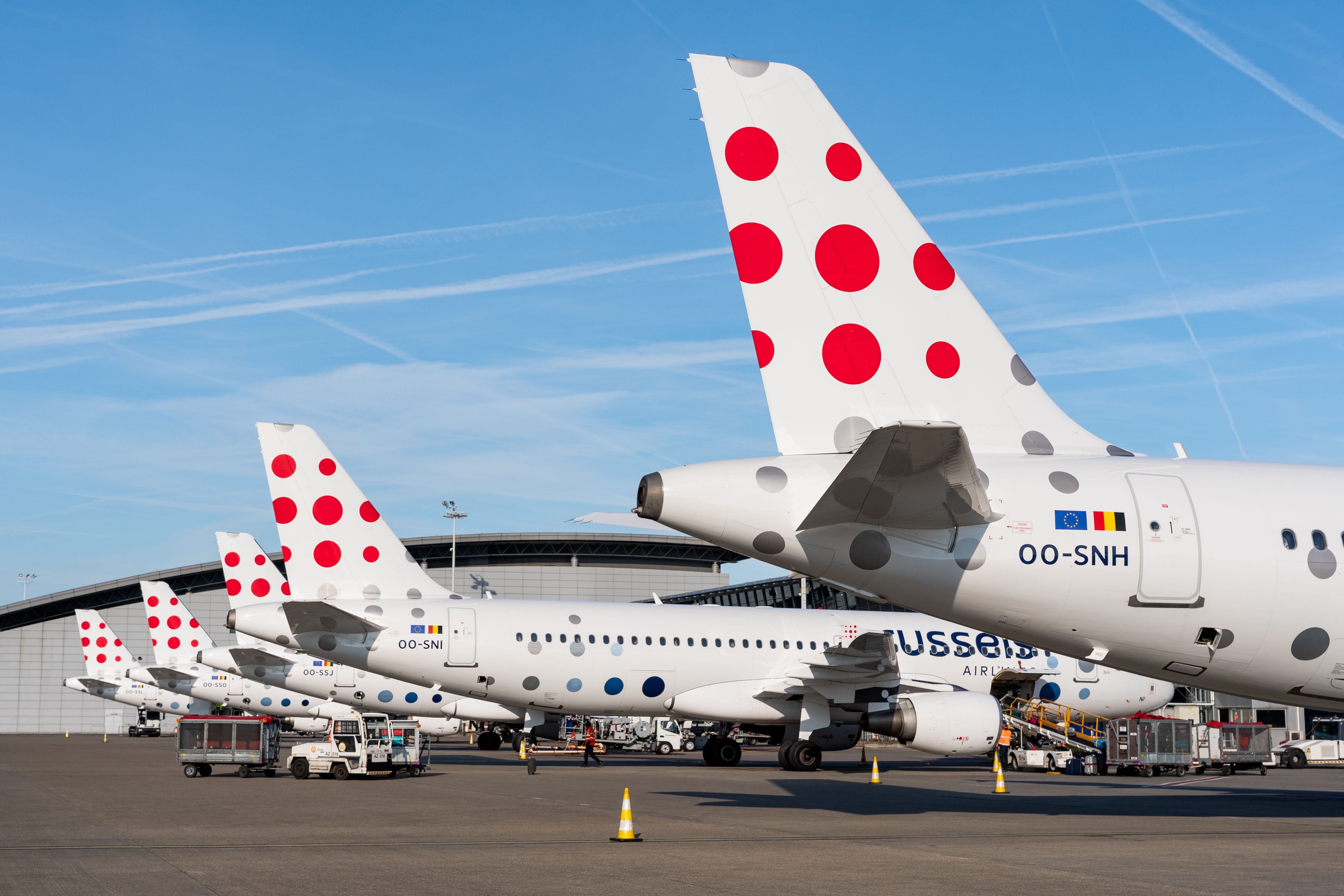 Brussels Airlines planes