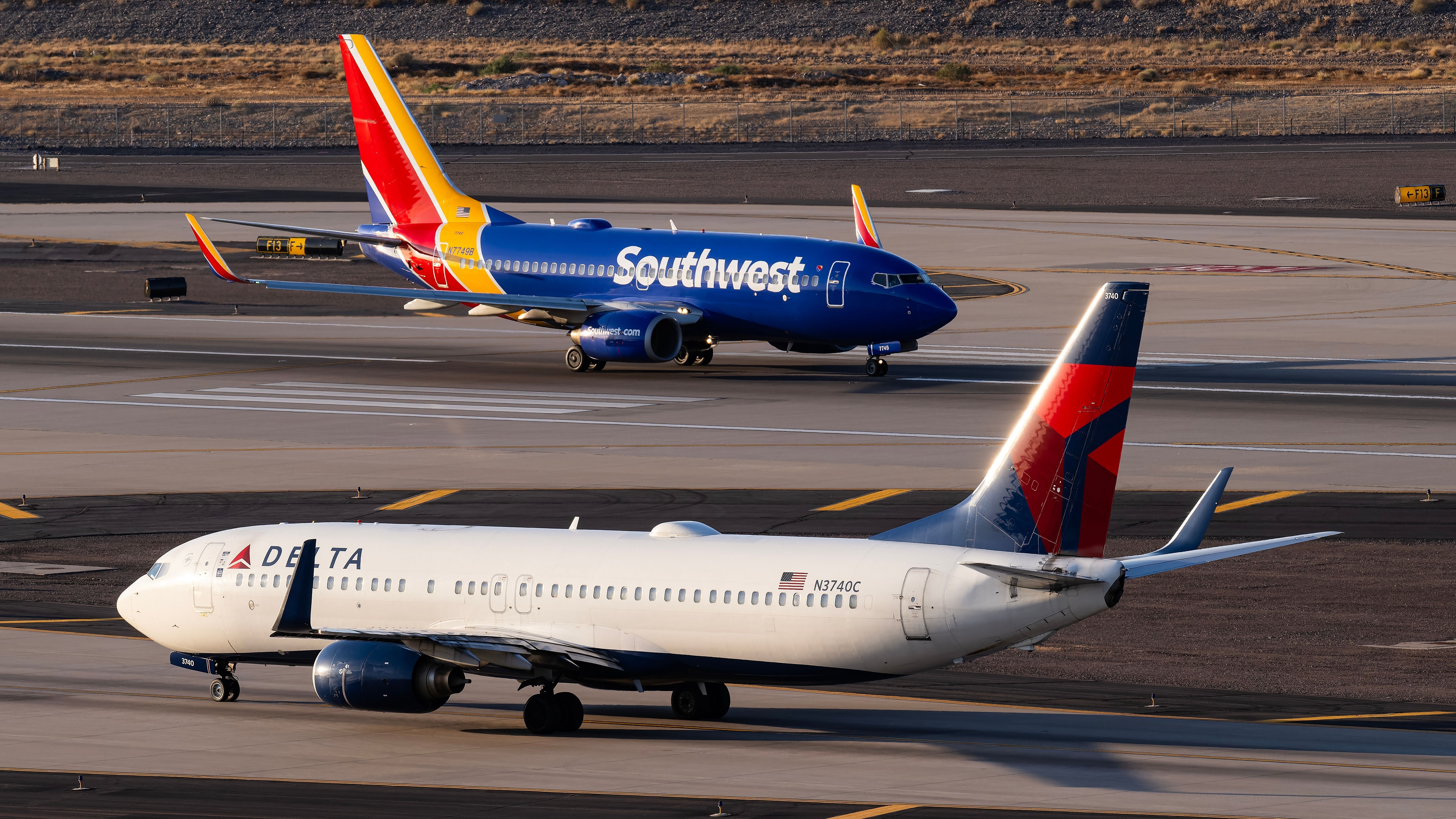 Delta Air Lines and Southwest Airlines