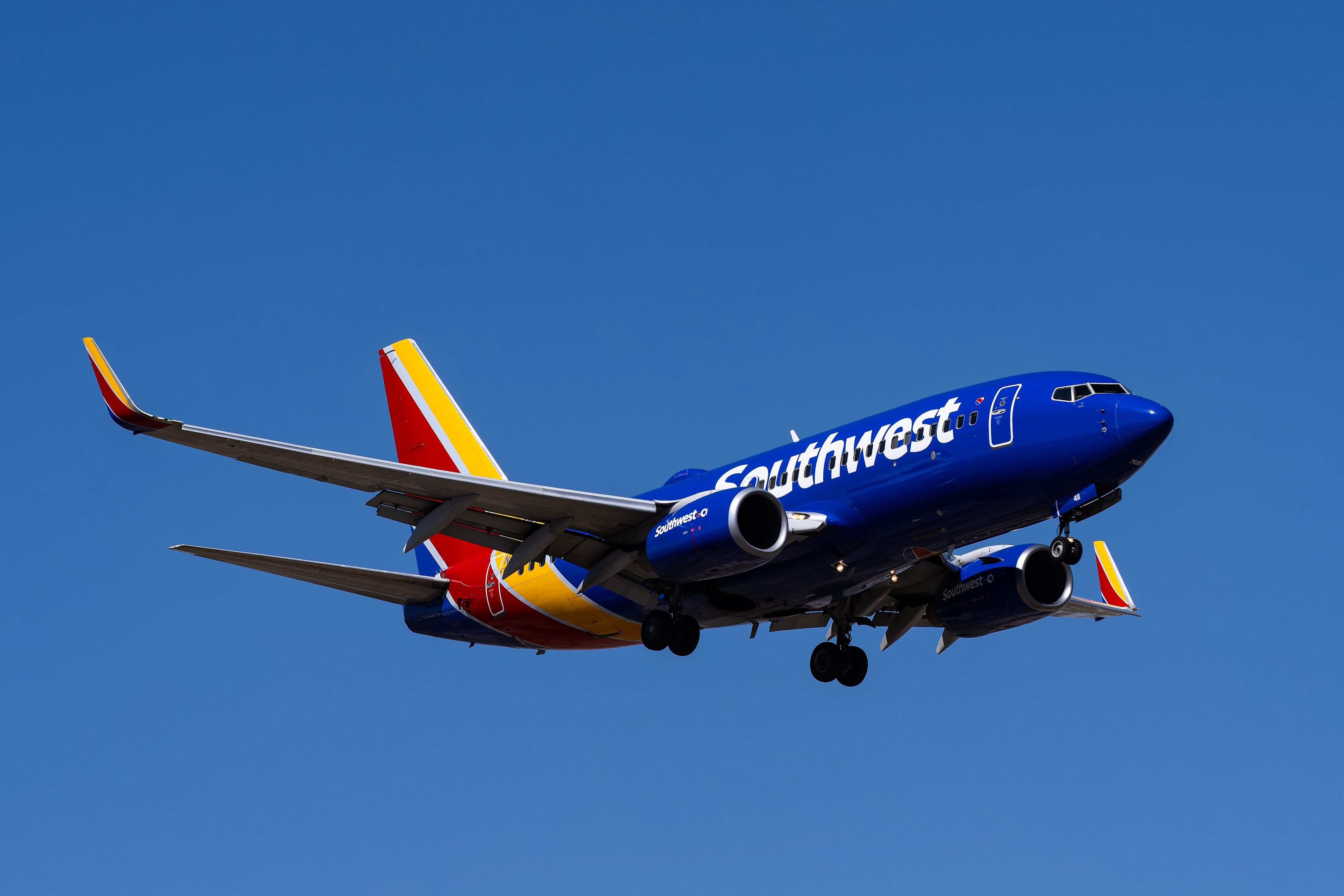 Southwest Airlines Boeing 737 Inflight