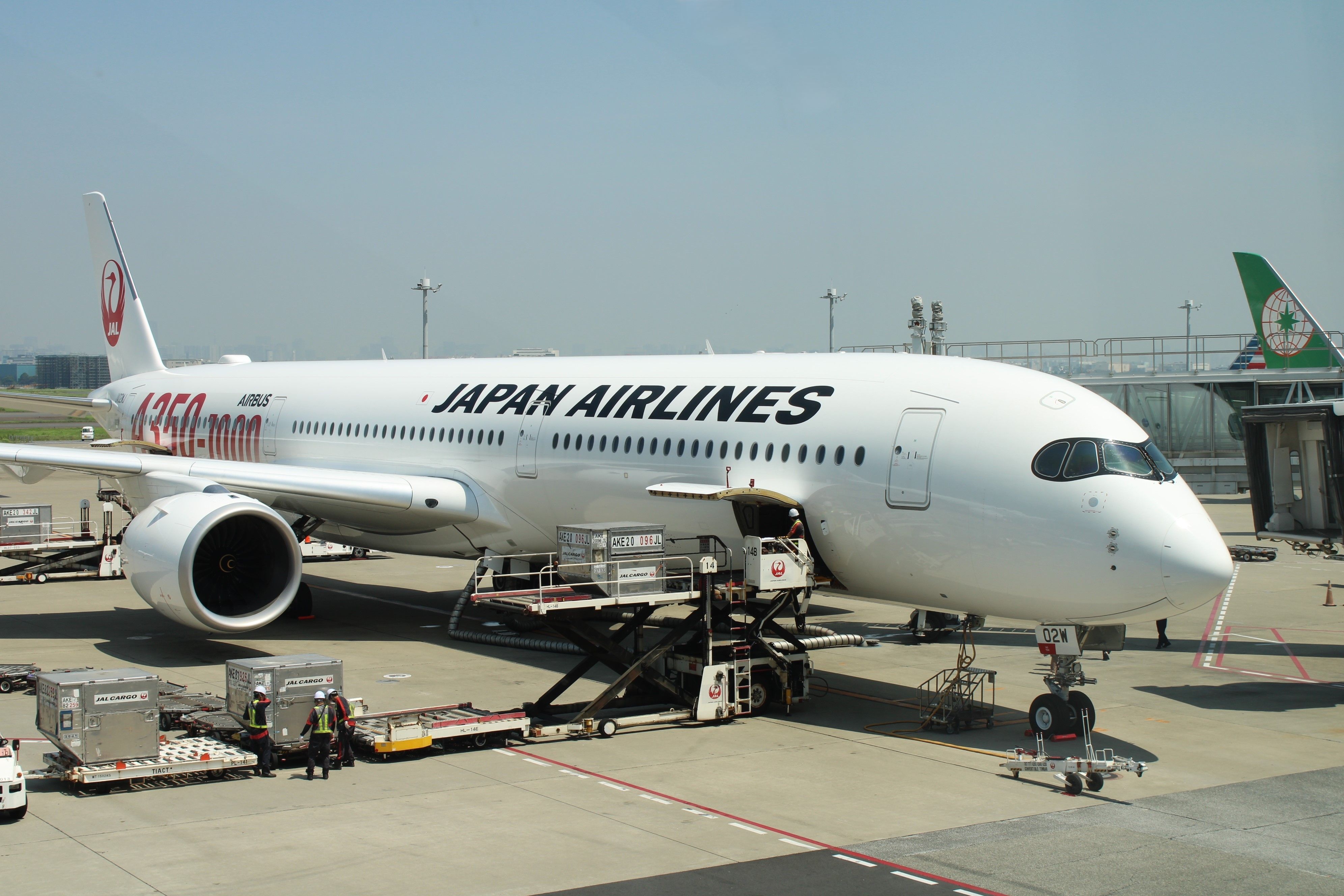 Japan Airlines Airbus A350-1000 Parked In Tokyo