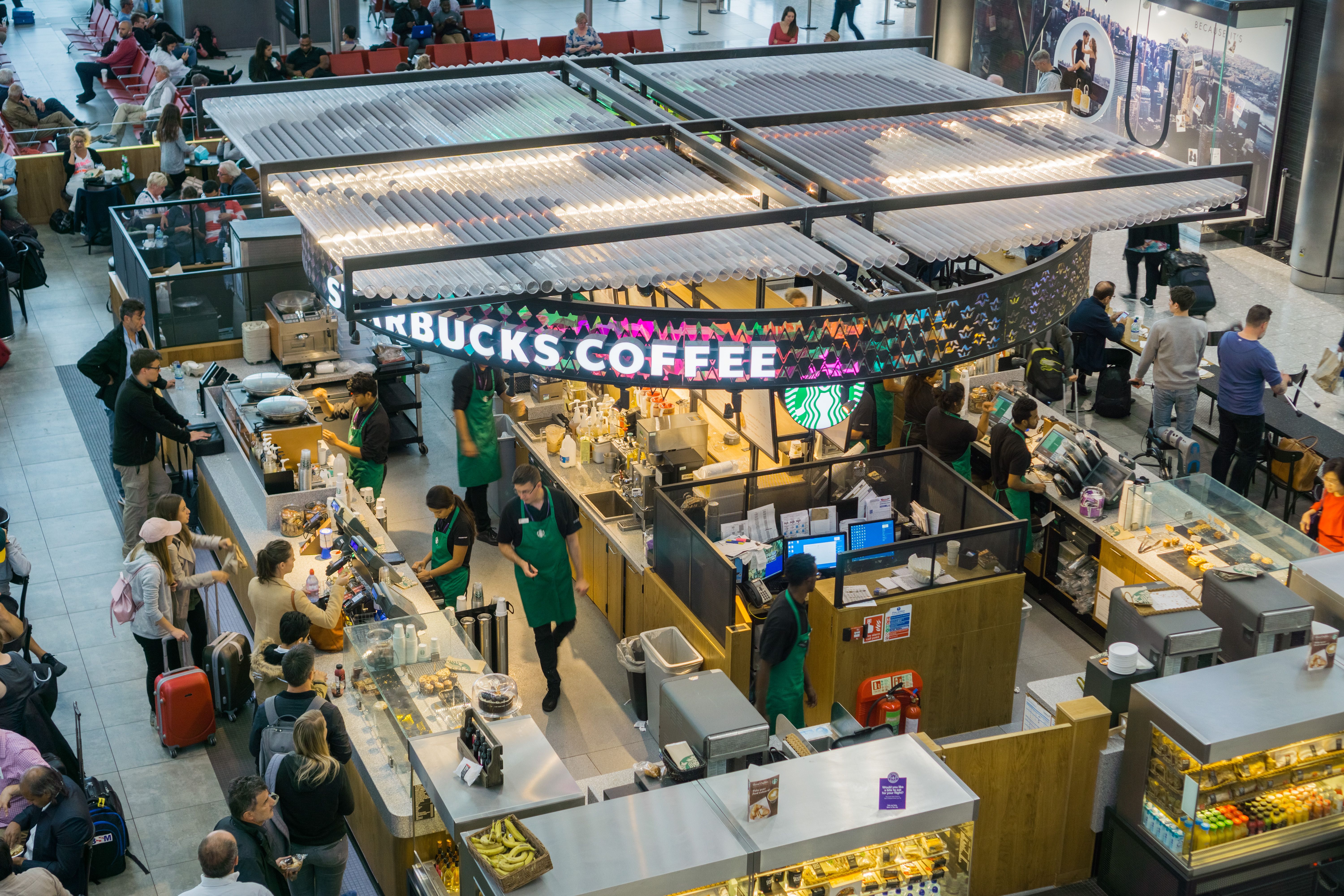 Long Lines Can Starbucks Fix Its Airport Crisis?