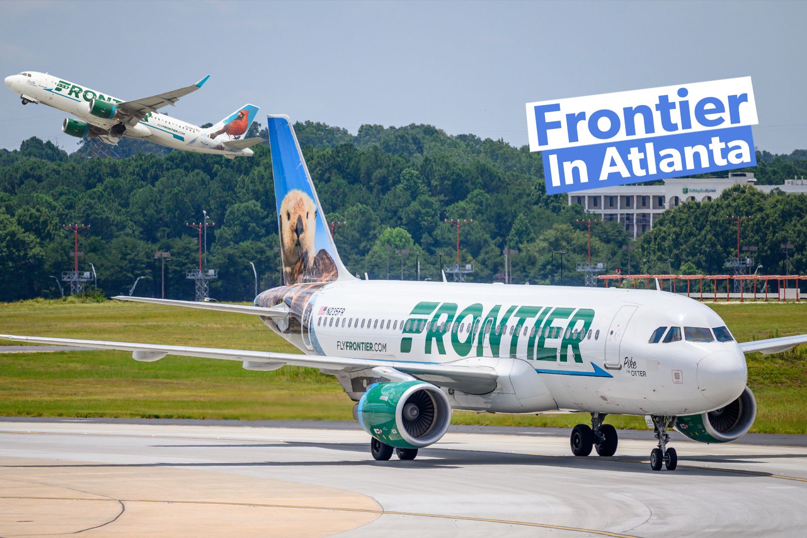 Top 5: These Are Frontier Airlines' Longest Routes From Its Atlanta Operating Base