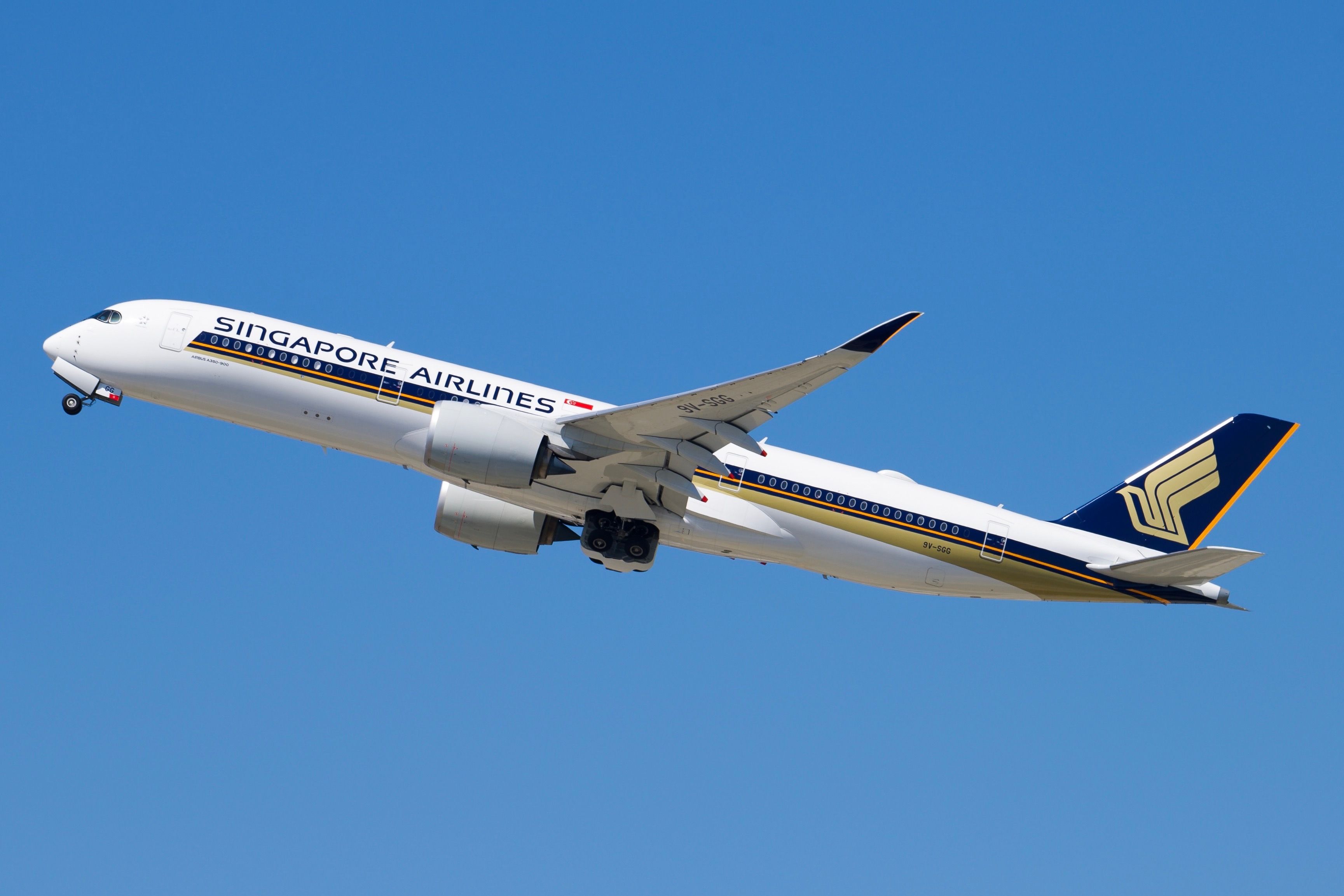 Singapore Airlines Airbus A350 Inflight