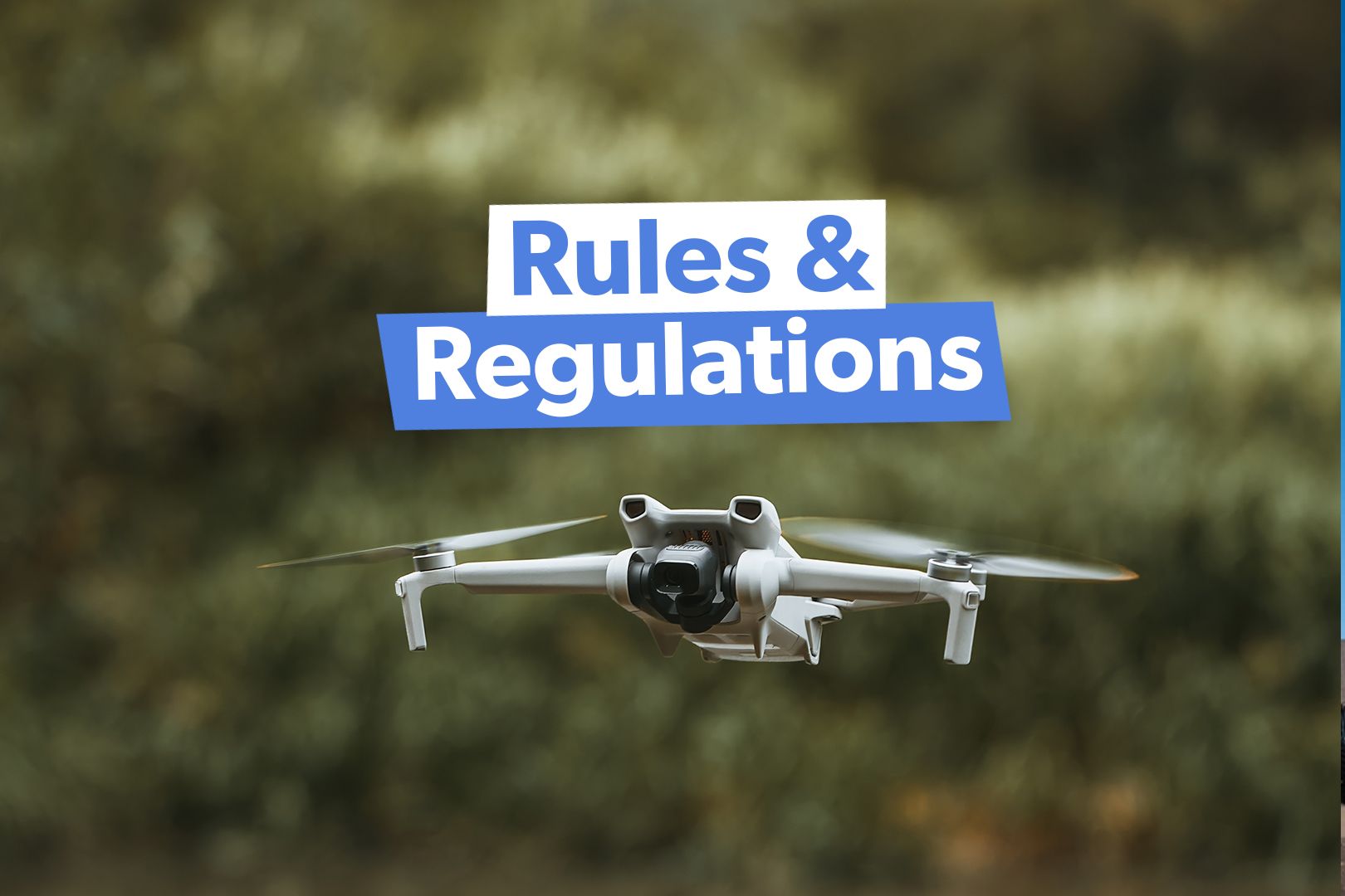 小型無人機飛行