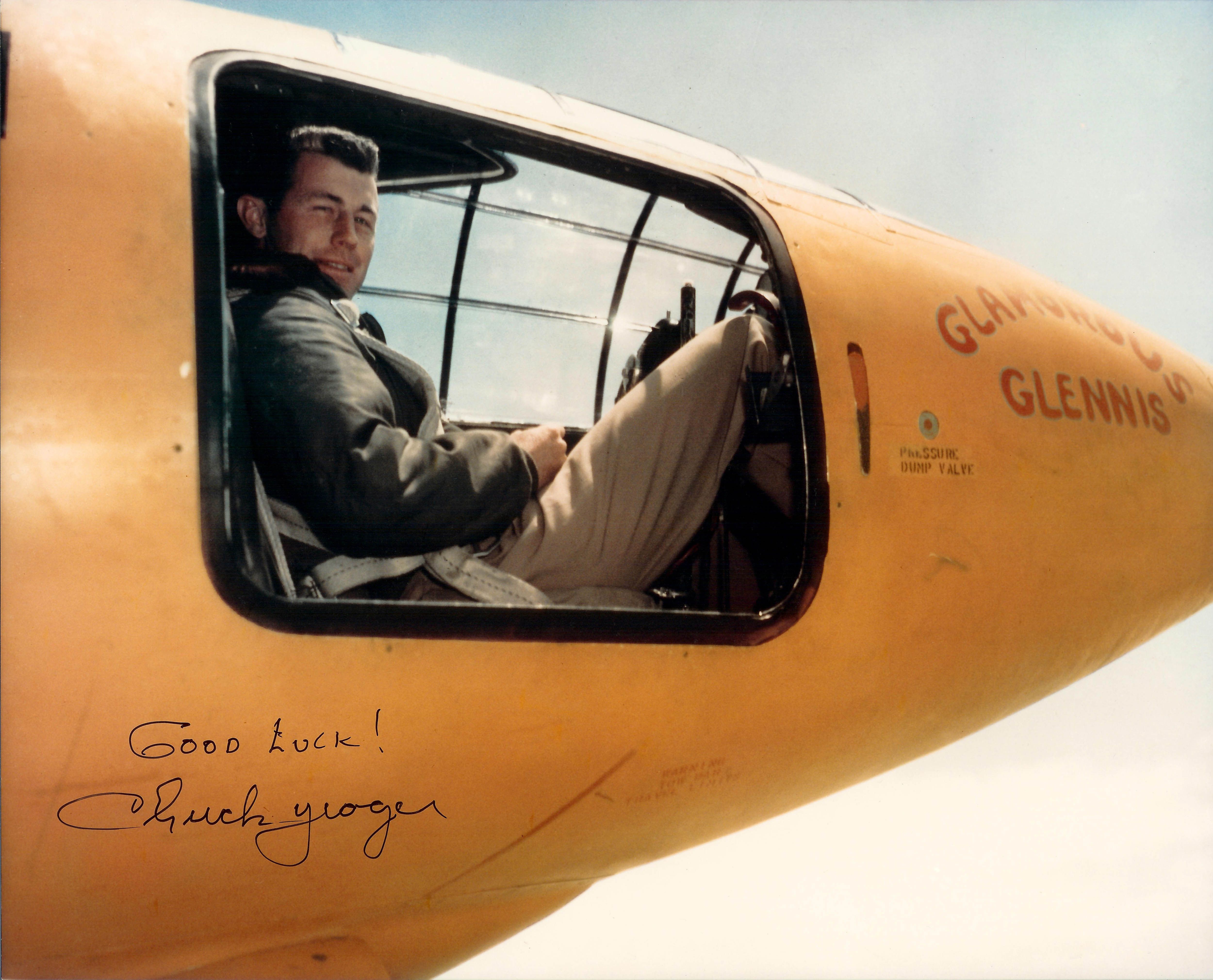 Chuck Yeager and the Bell X-1 rocket plane