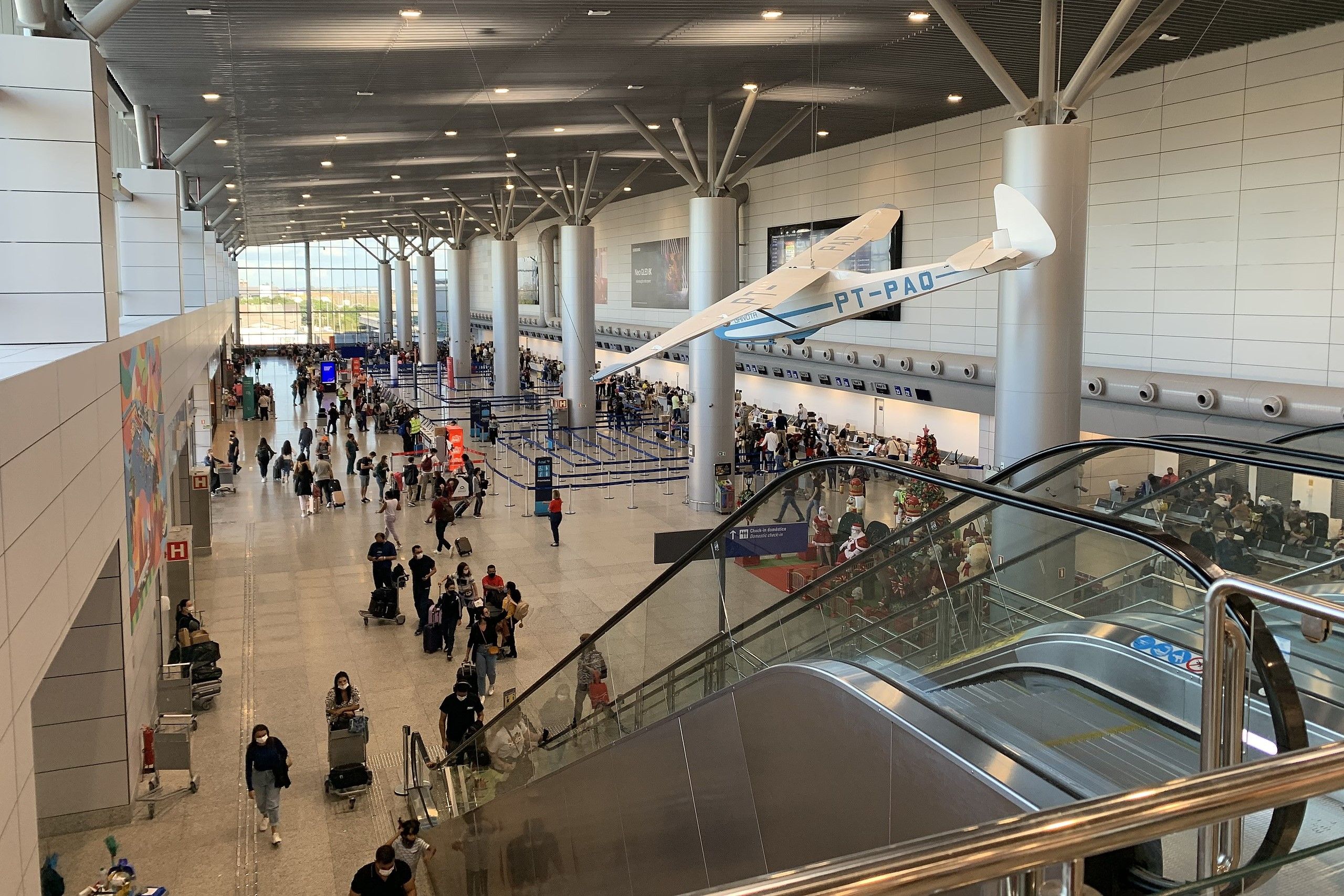 Porto Alegre Airport Terminal Interior