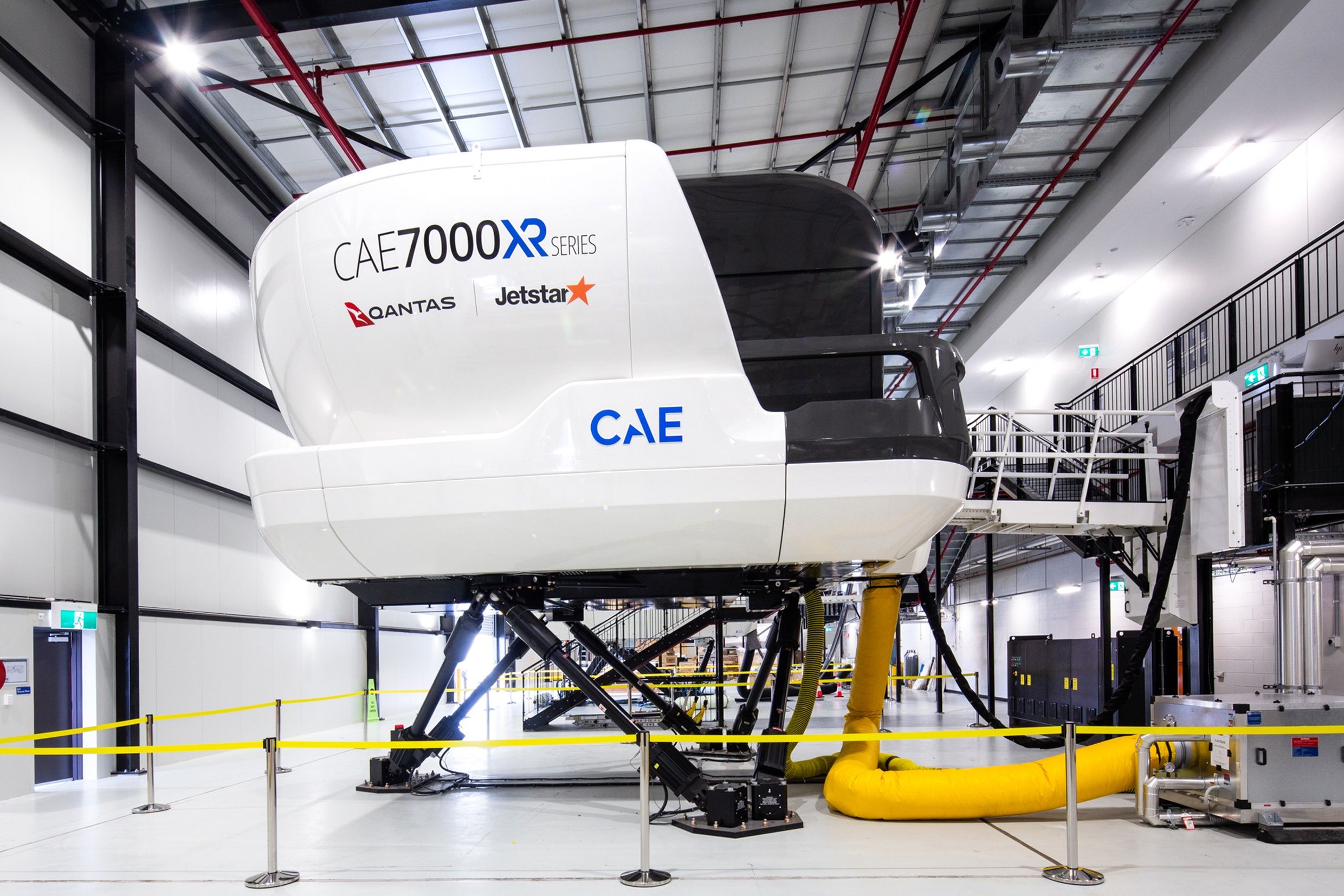 Qantas Cae Pilot Training Center A320 Simulator