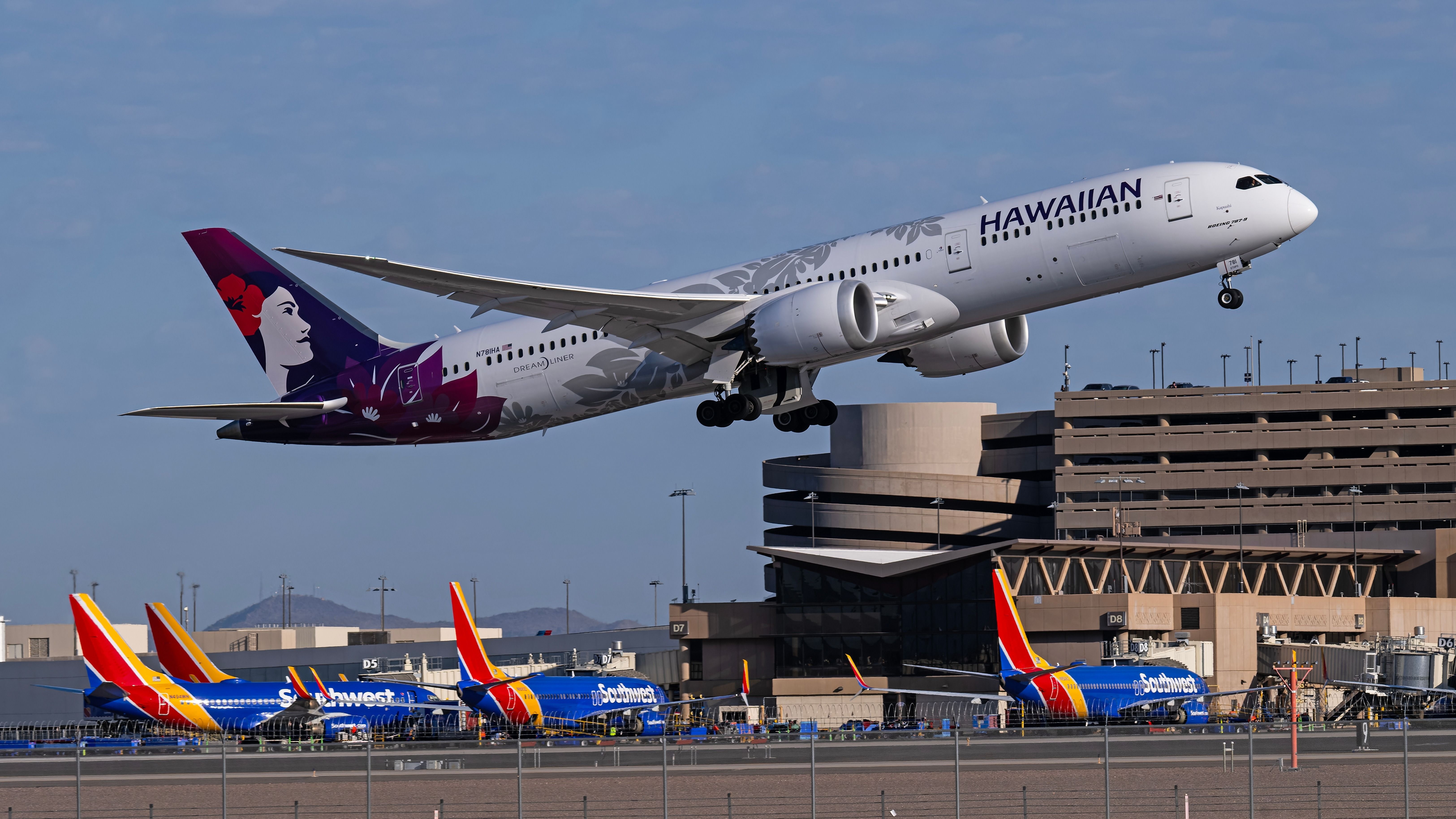 Herpa Wings Hawaiian Airlines Boeing 787-9 Dreamliner N781HA