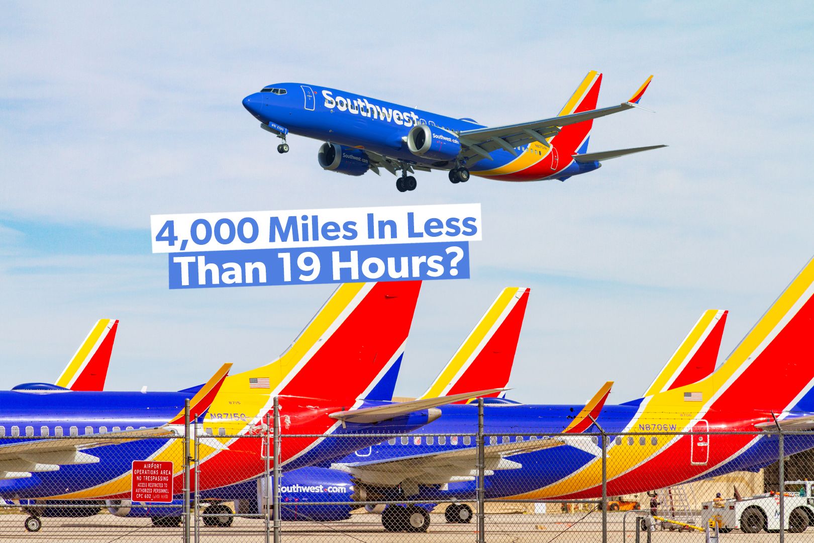 How Many Flights Do Southwest Airlines' Boeing 737s Fly In One Day 3x2