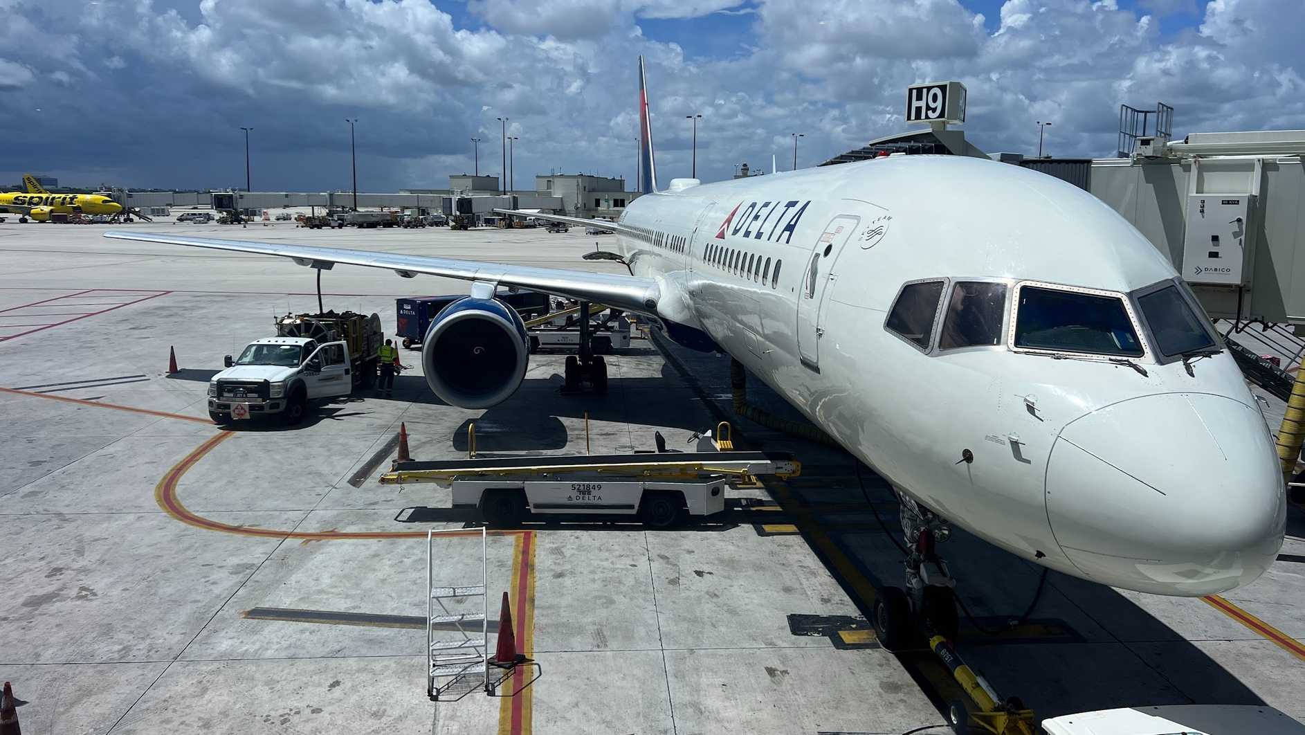 Delta Airlines plane