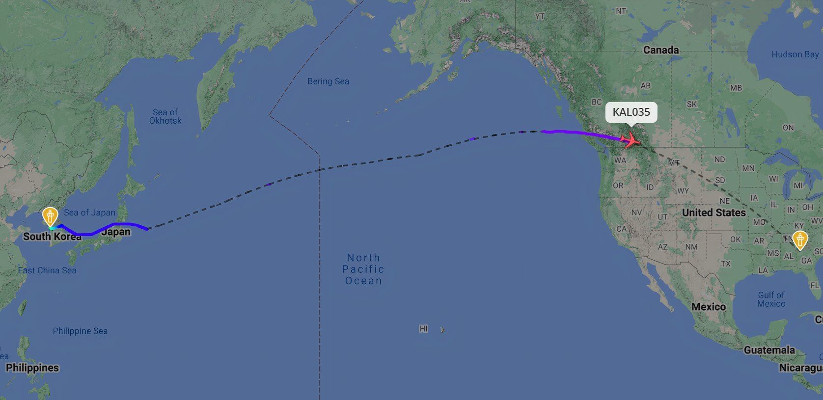 KE ICN-ATL