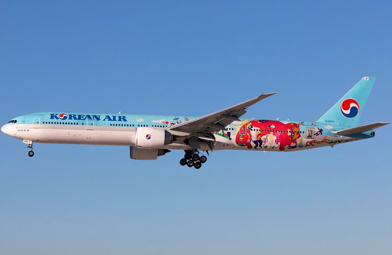 大韓航空 777-300ER 291 座