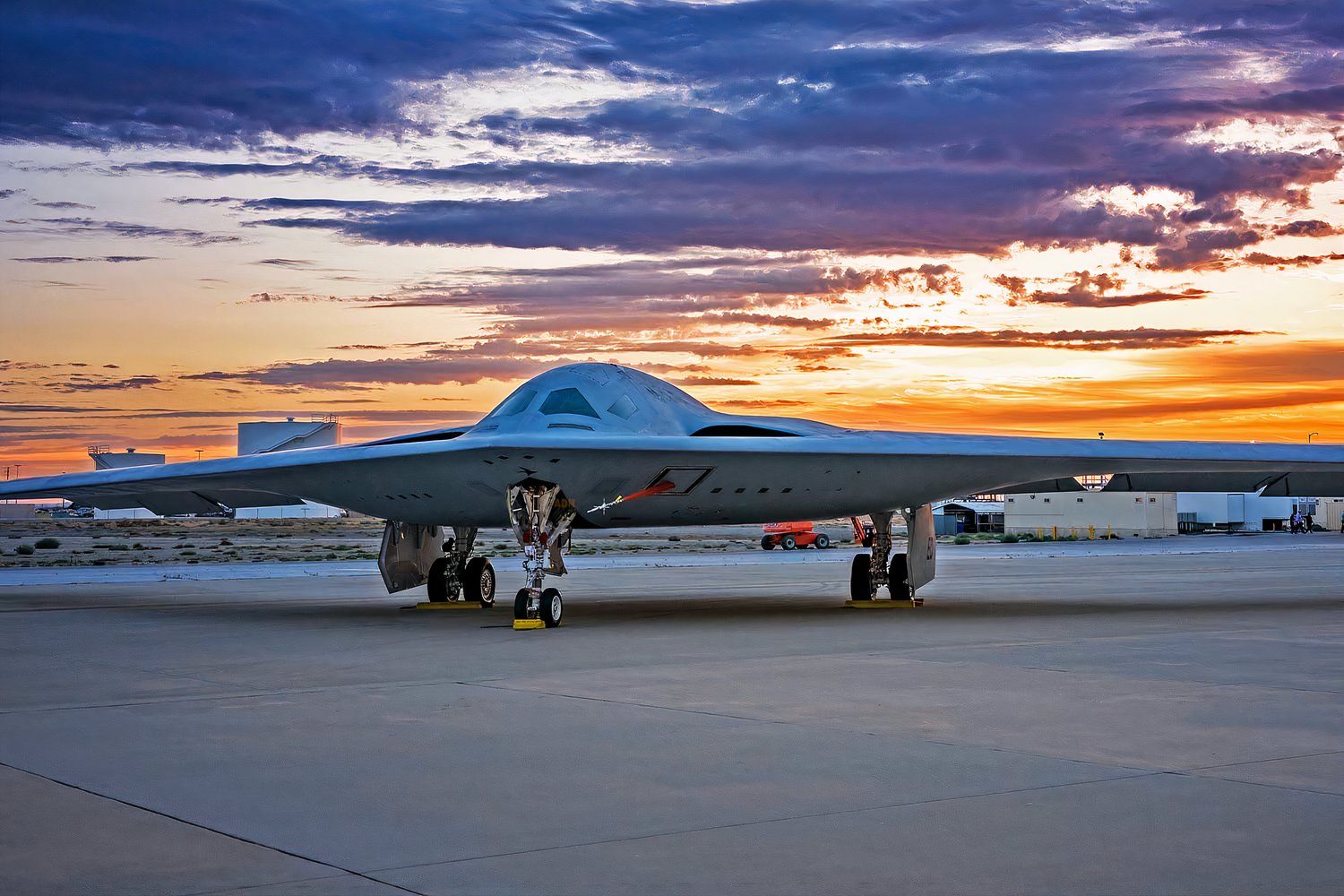 B-21 停放 