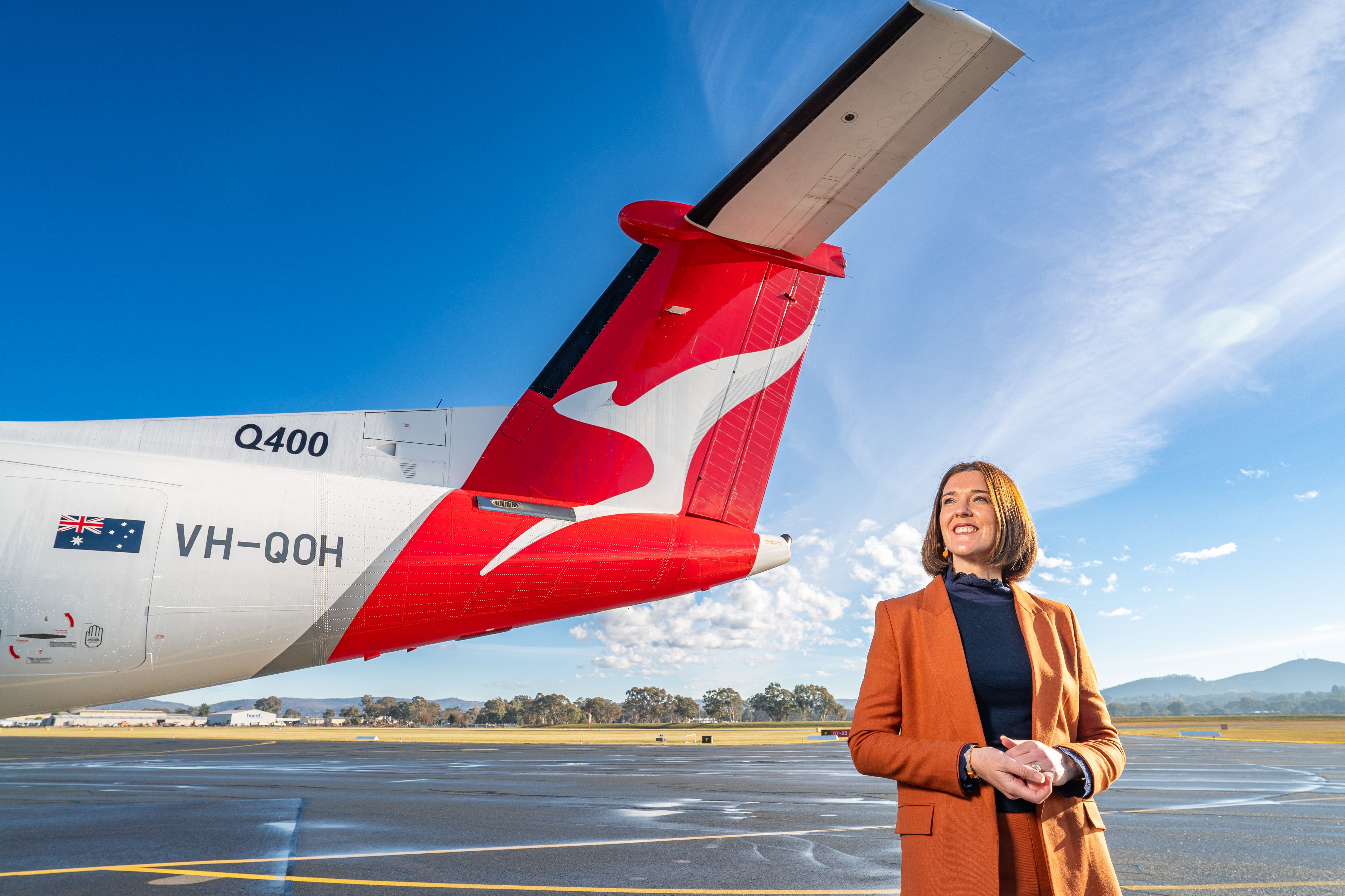 QantasLink 執行長 Rachel Yangoyan