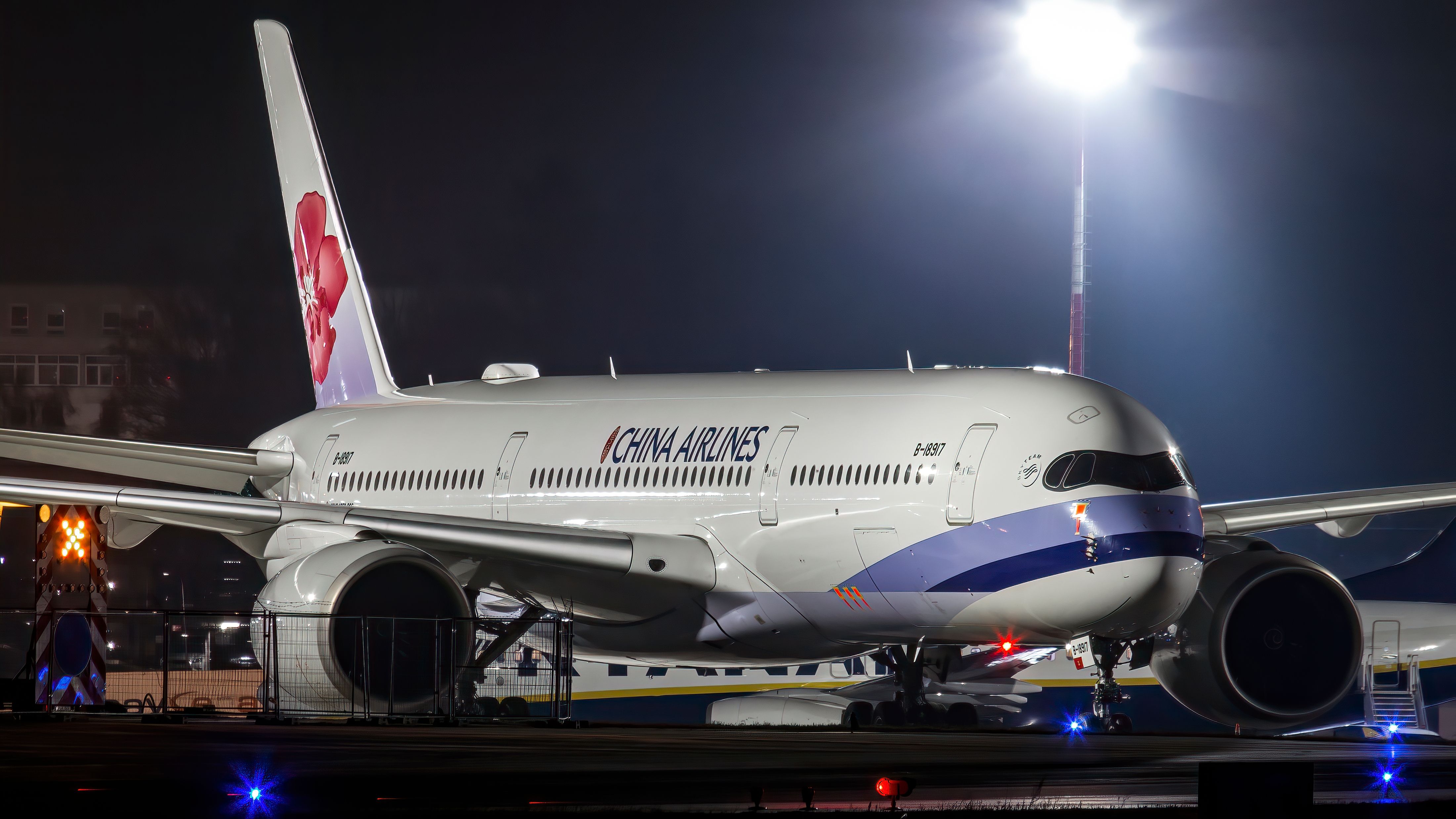 China Airlines Airbus A350 In Vilnius