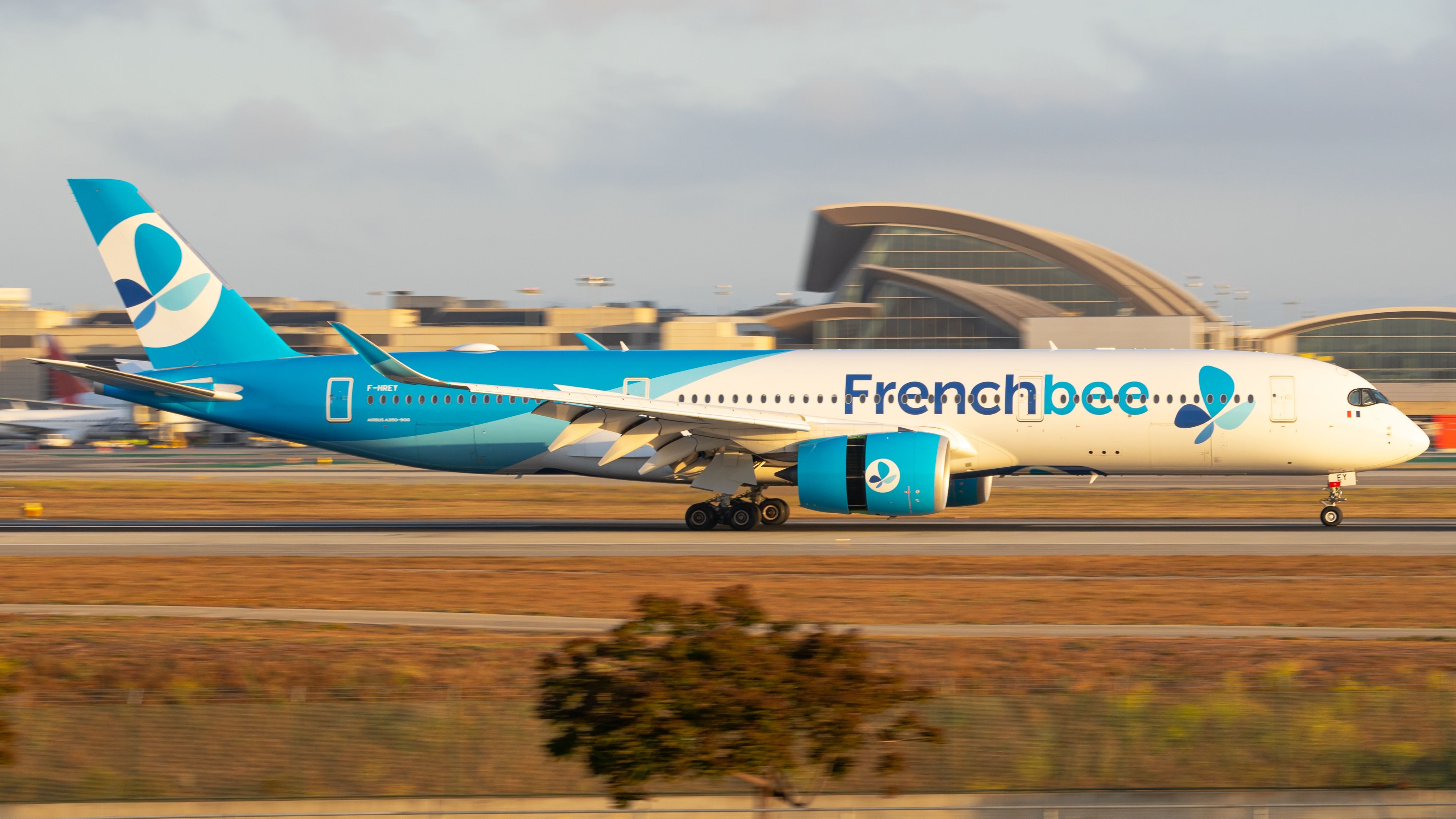 French bee Airbus A350 In Los Angeles