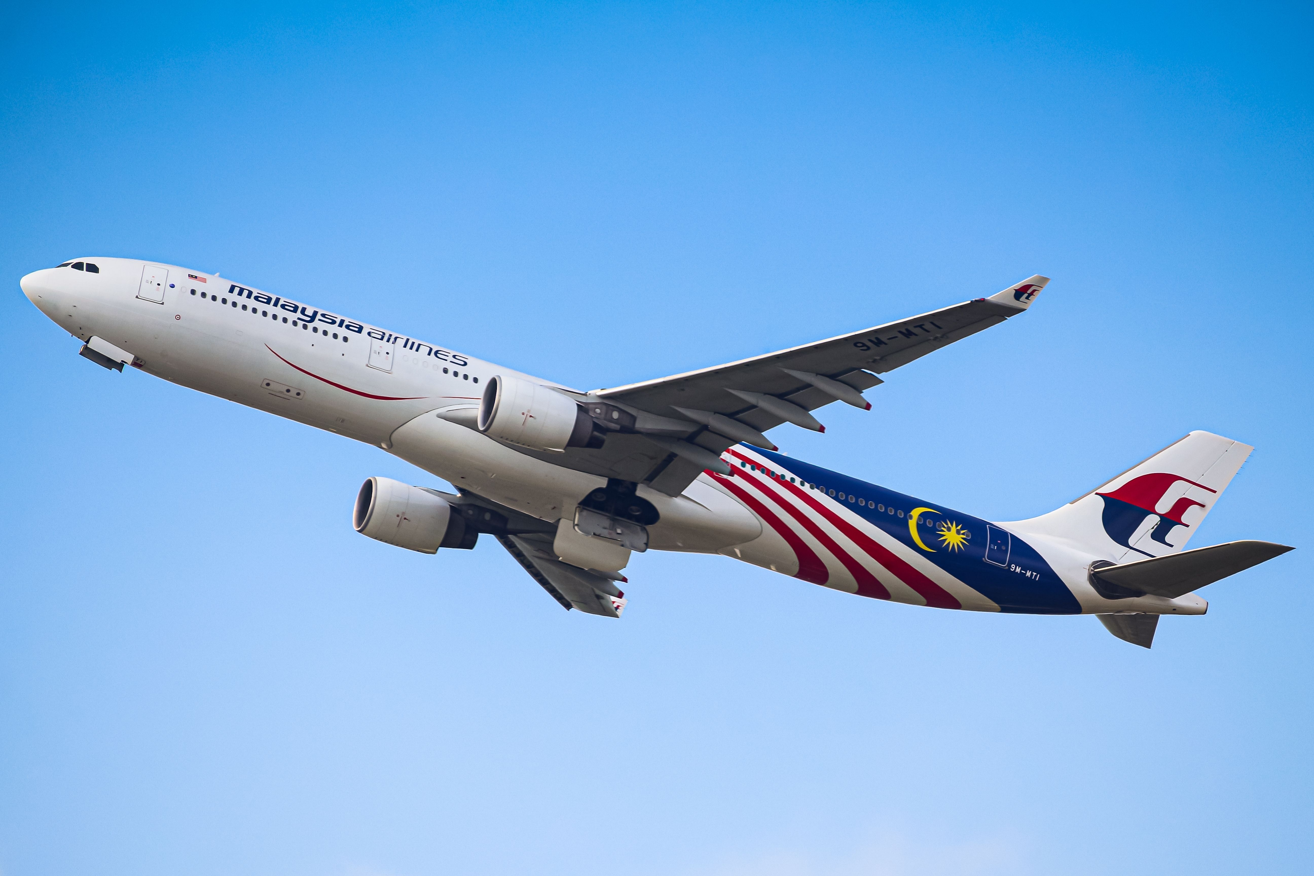 Malaysia Airlines Airbus A330 Inflight