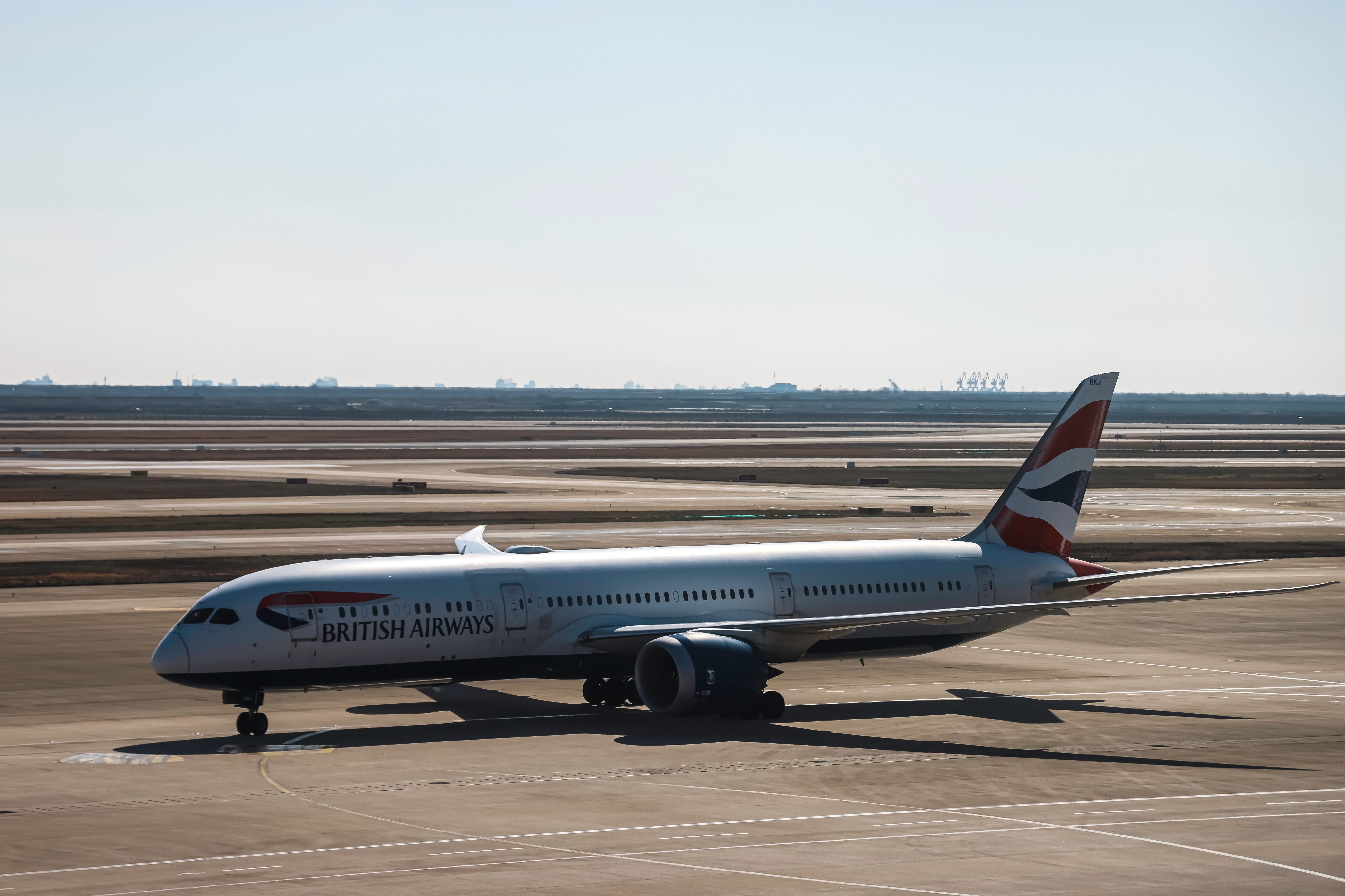 A British Airways Boeing 787 Dreamliner