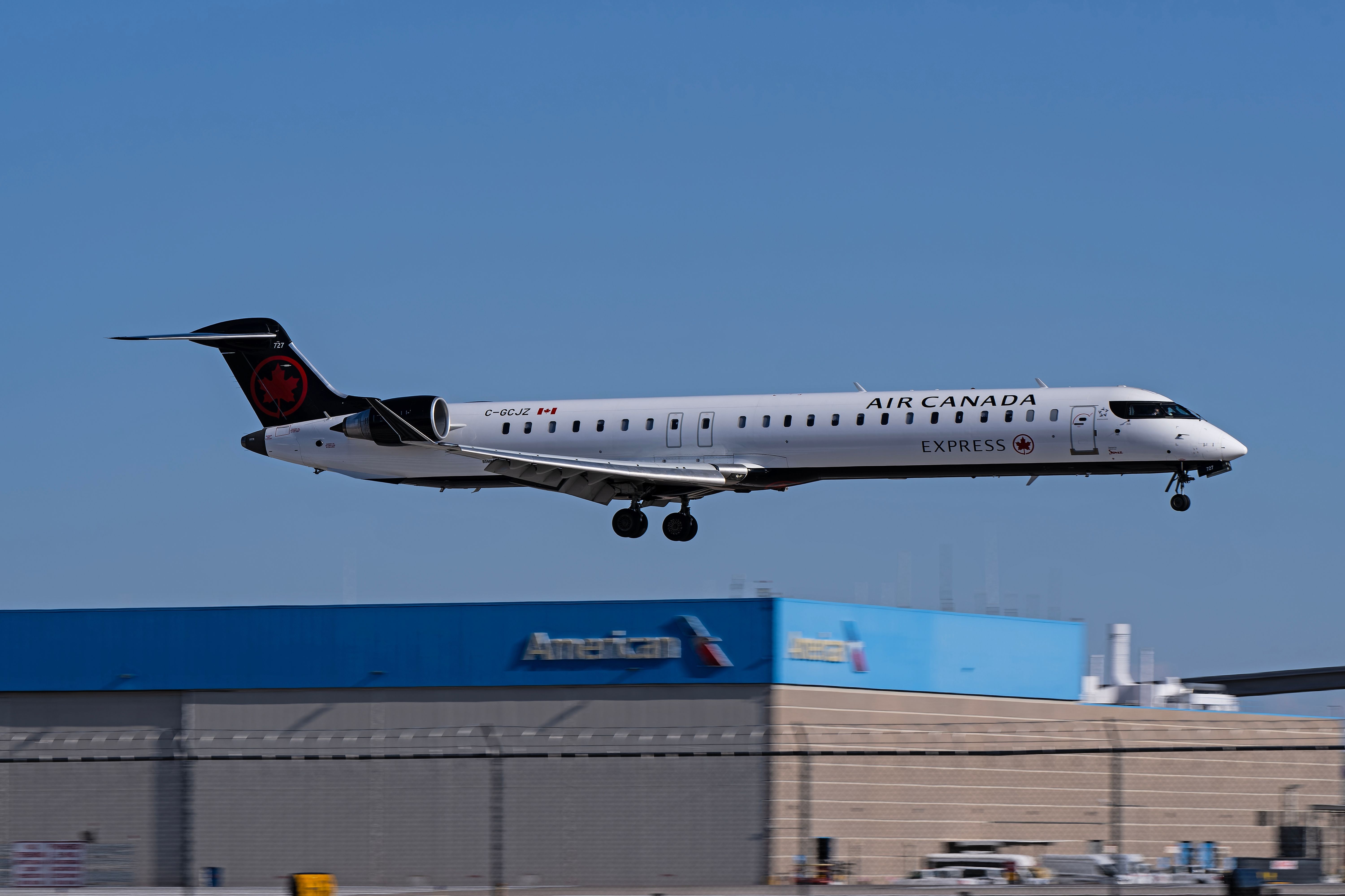 Air Canada Express Bombardier CRJ900 Landing In Phoenix