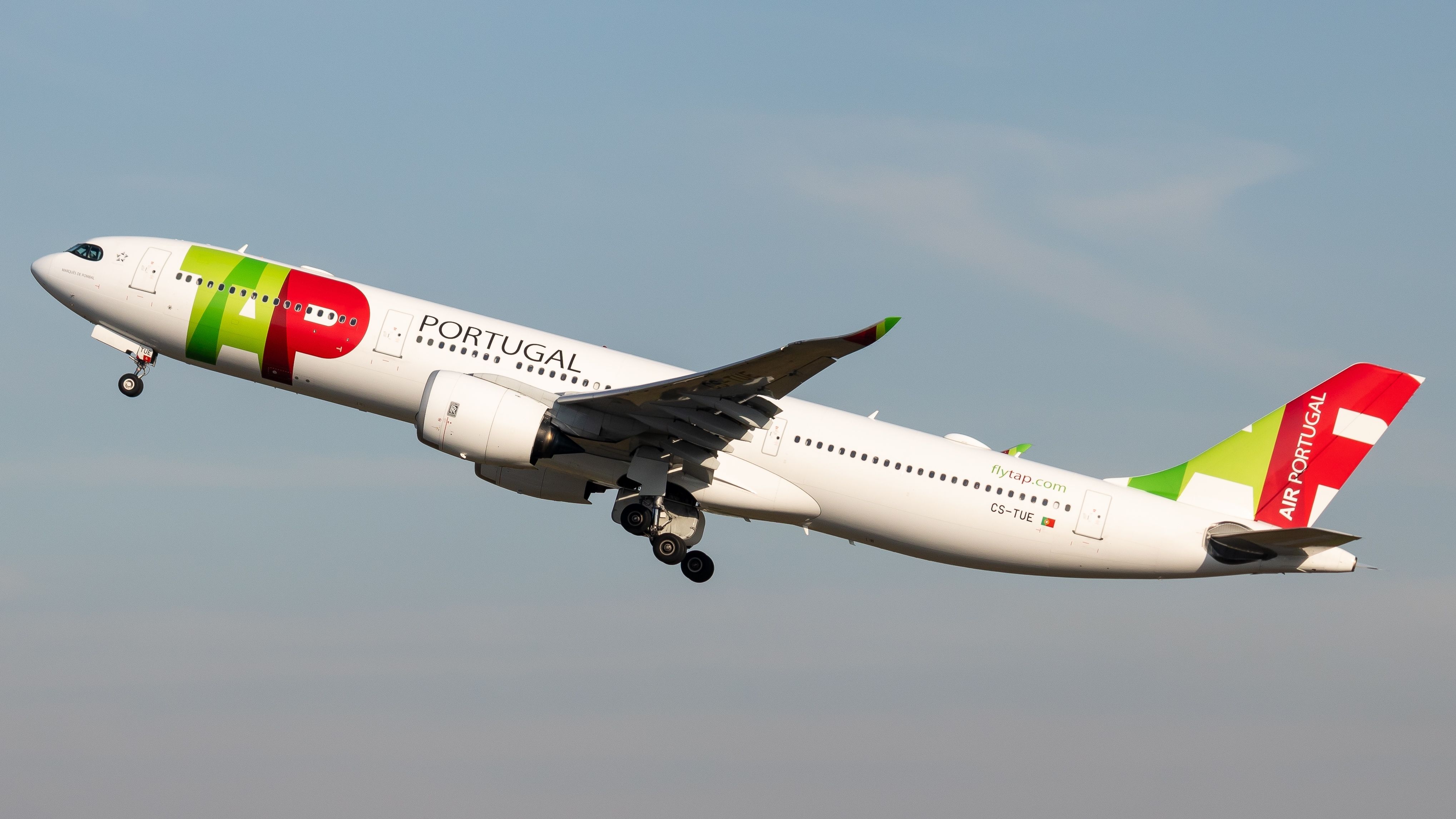 TAP Airbus A330neo Departing Sao Paulo