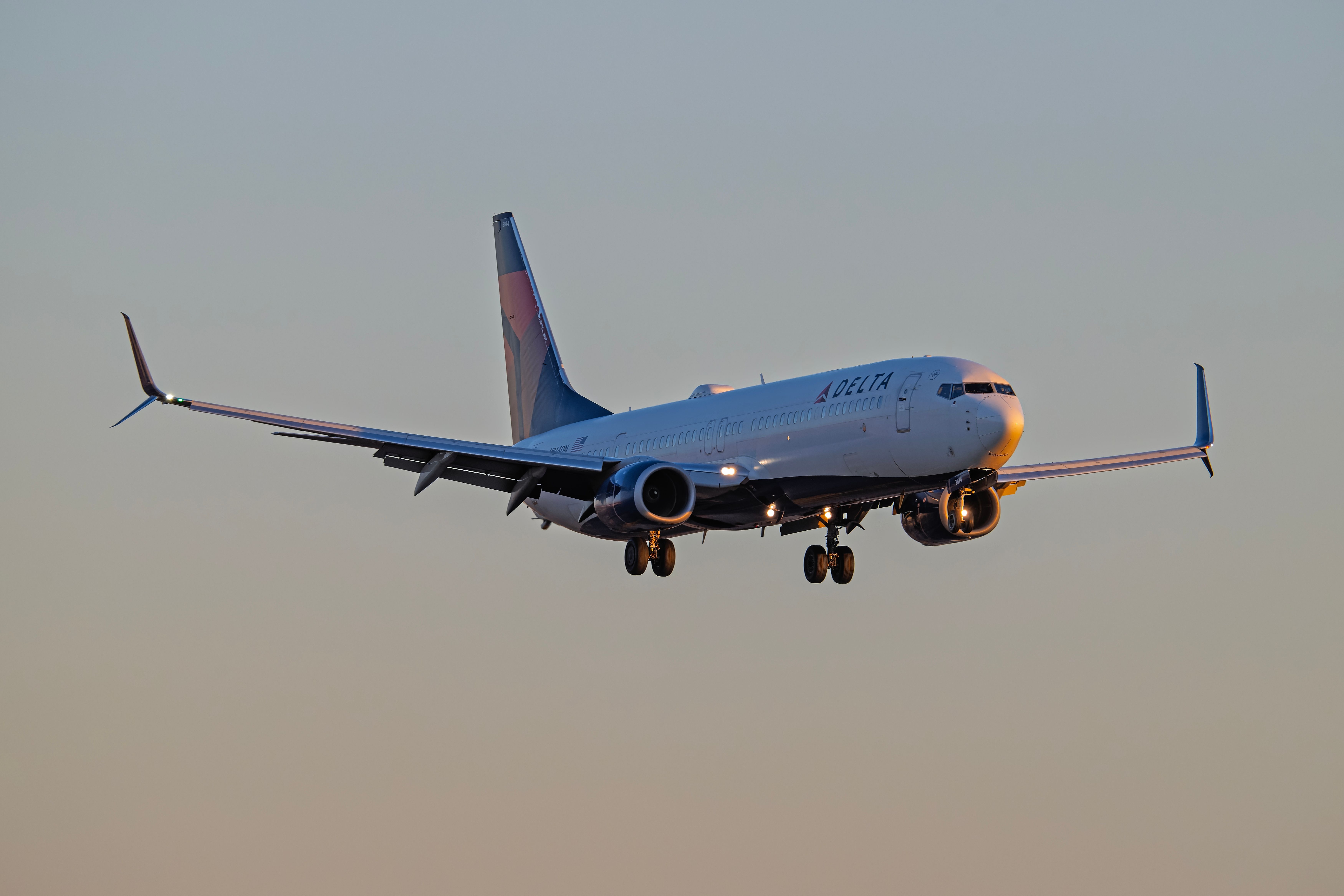 Delta Air Lines Boeing 737 Landing In Phoenix