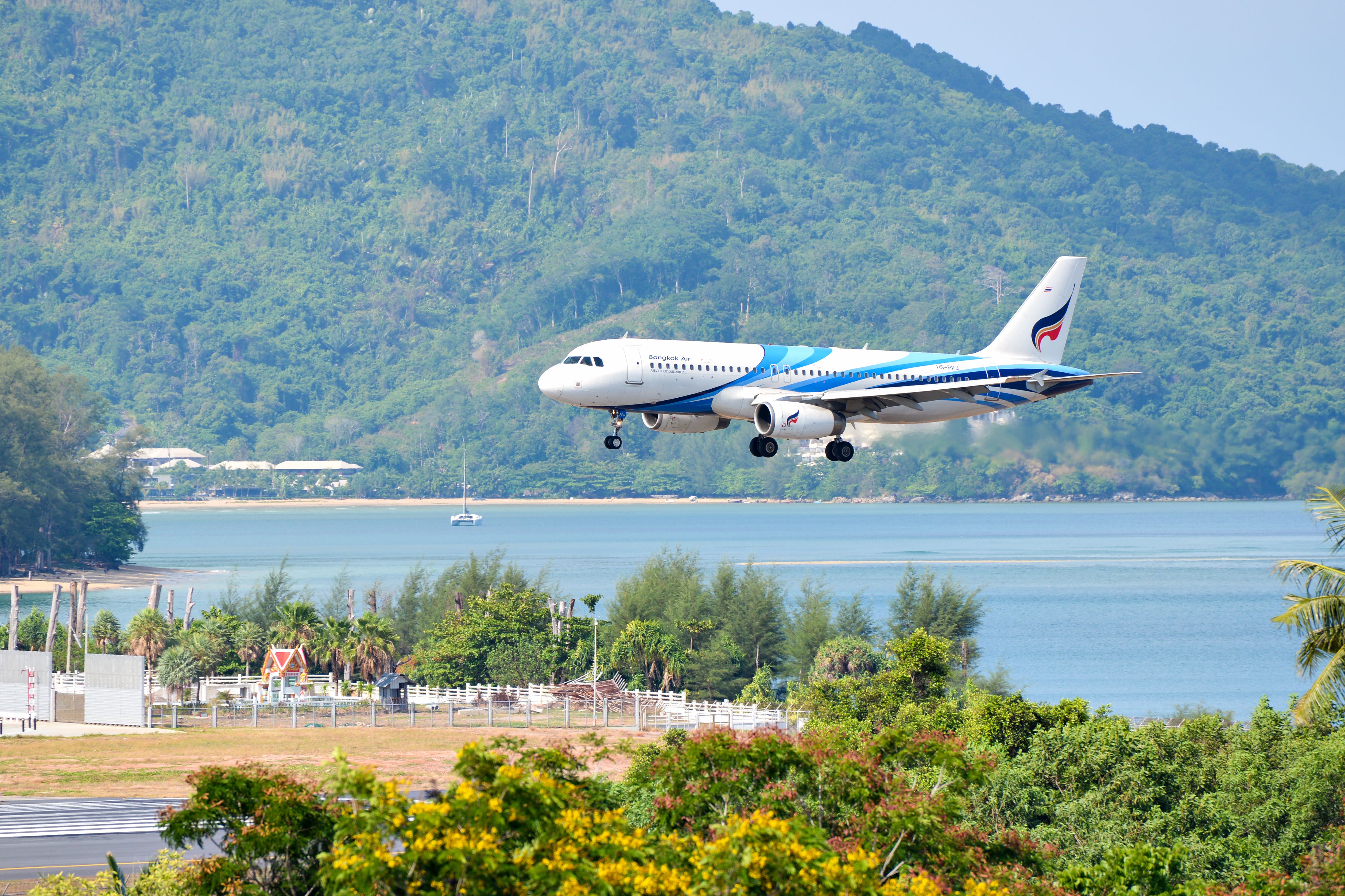 A Bangkok Airways Airbus A320