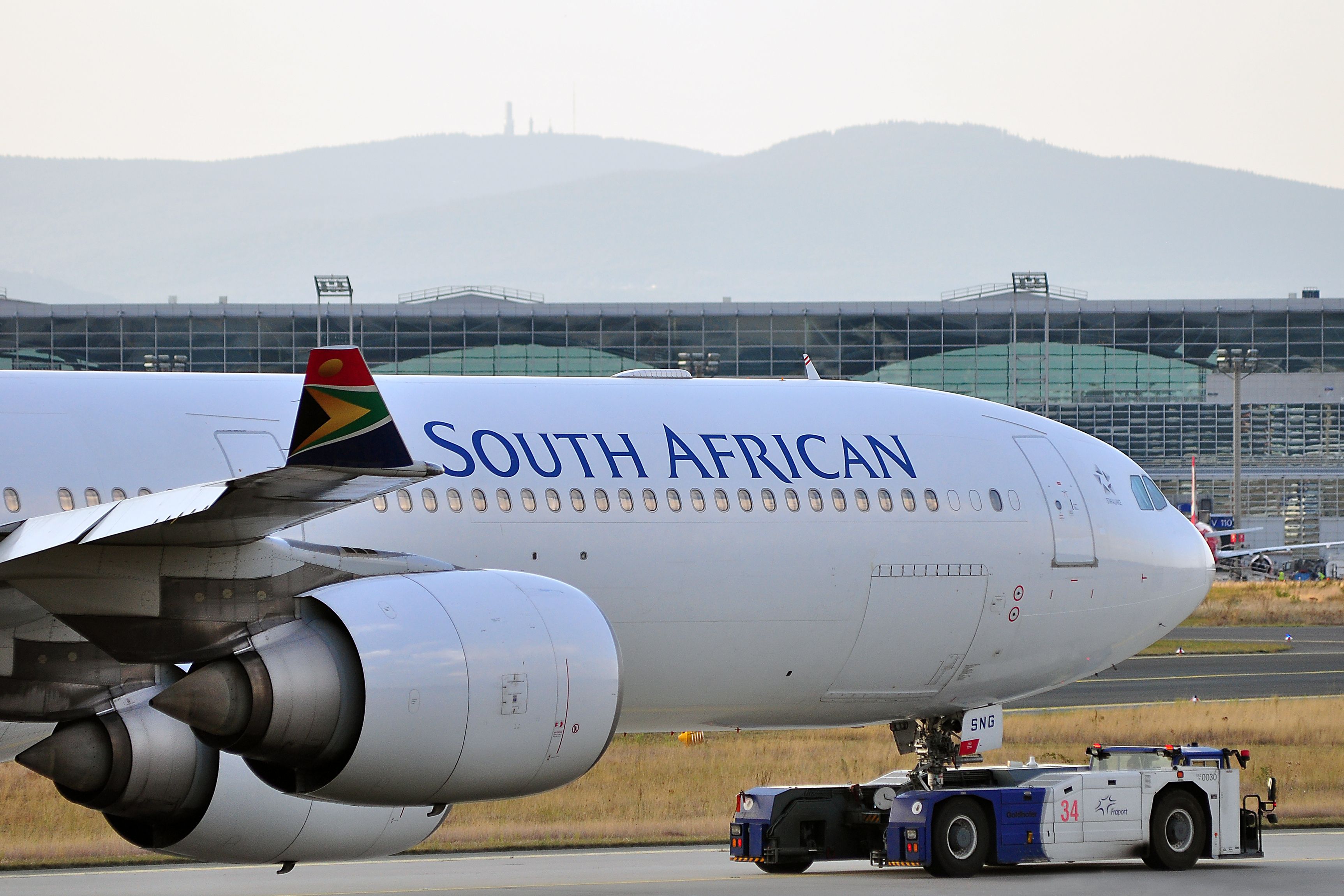 South Africa Airbus A340