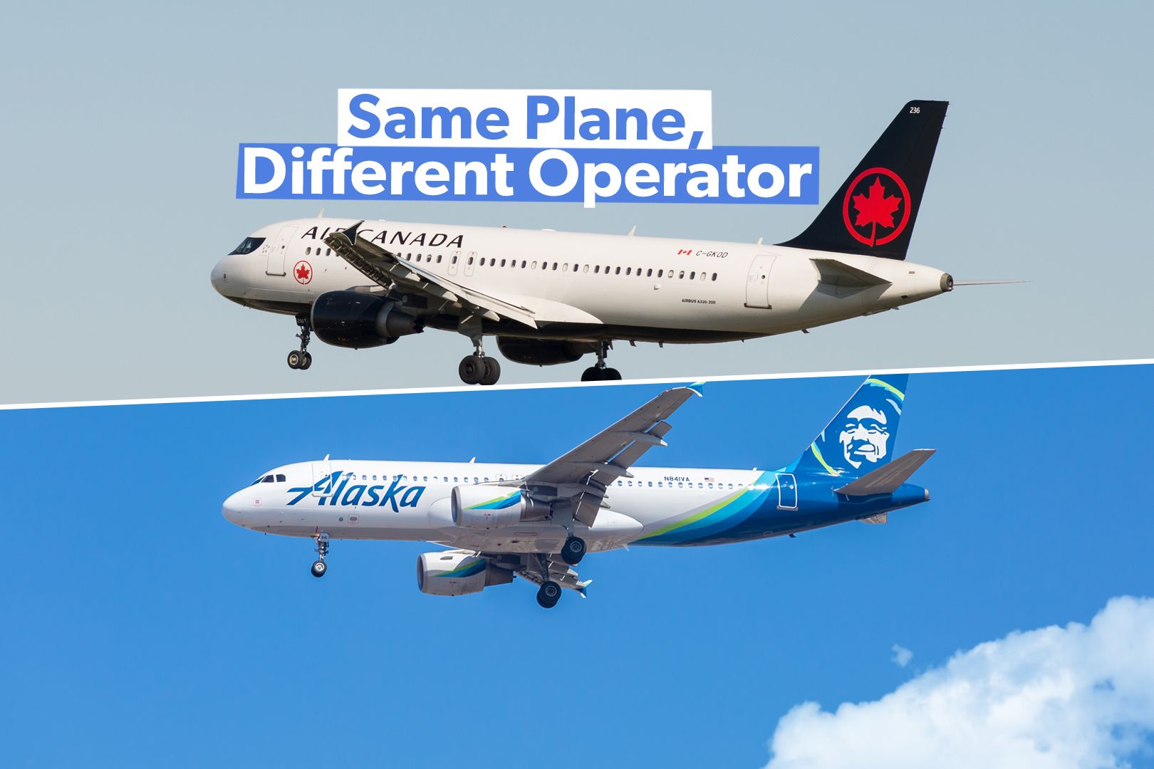 The 4 Ex-Alaska Airlines Airbus A320s Now Flying With Air Canada 3x2