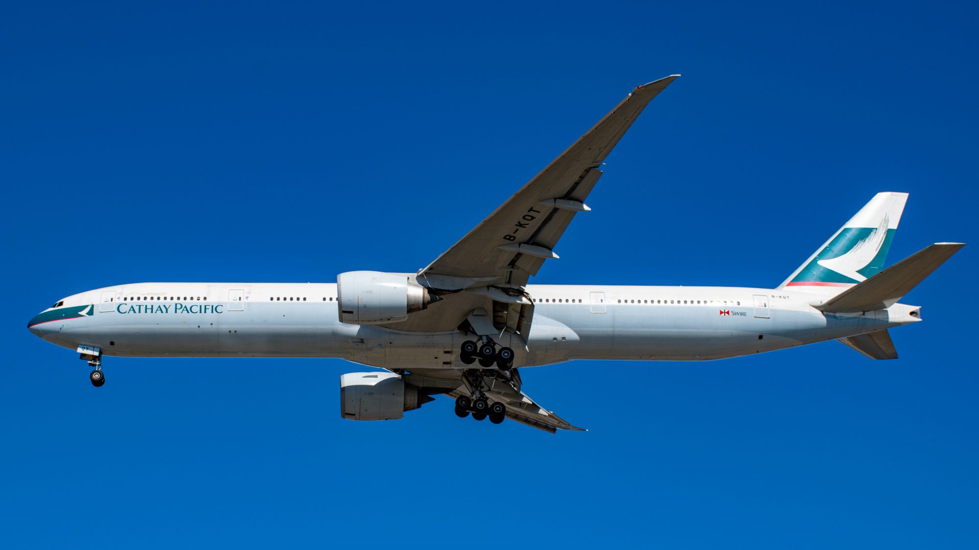 Cathay Pacific Boeing 777 Inflight