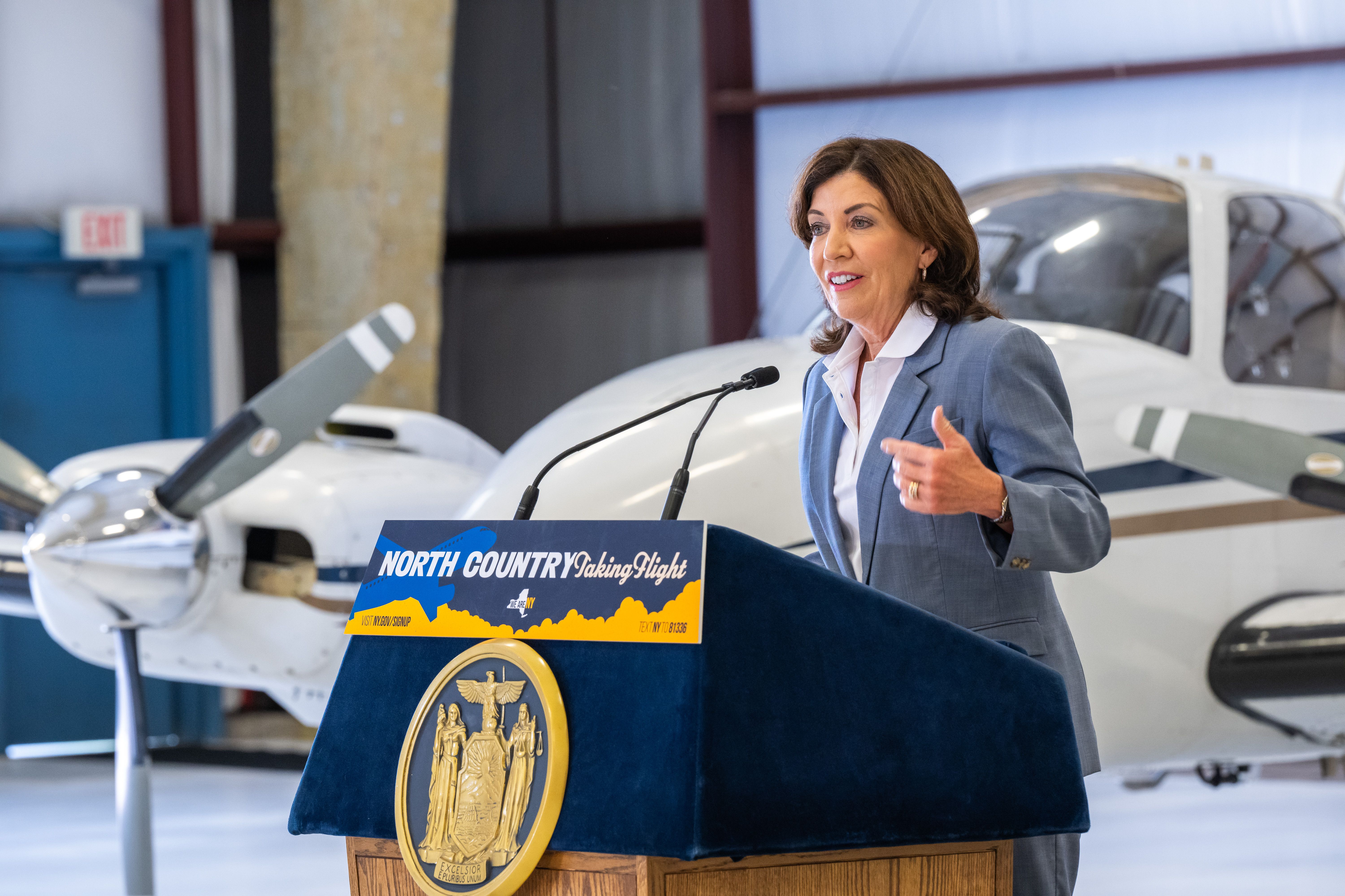 New York Governor Kathy Hochul Tallies Over $400K In Private Jet Flights