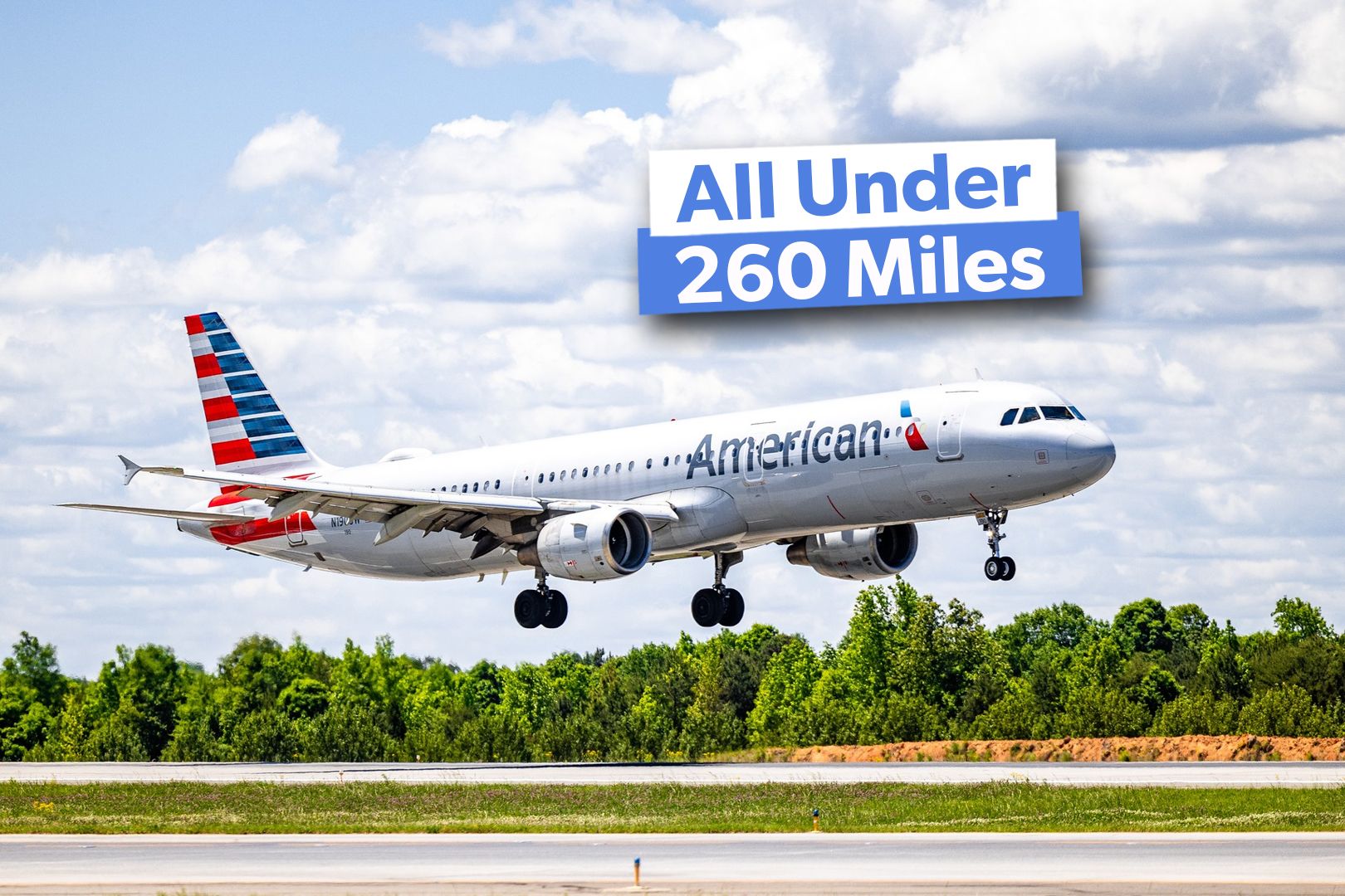 American Airlines' 10 Shortest Mainline Routes From Charlotte 3x2