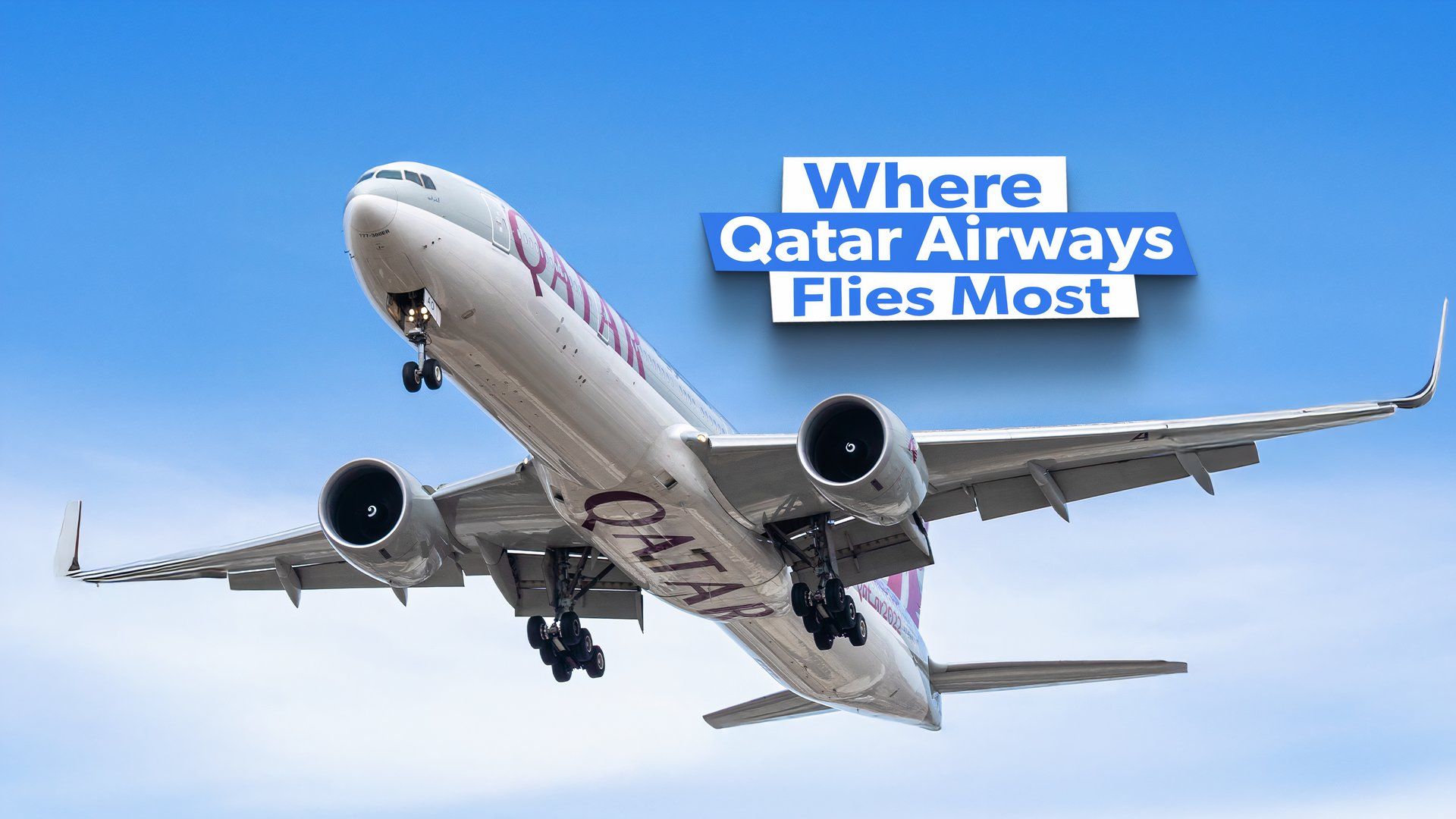 Qatar Airways’ 10 Busiest Routes By Flights