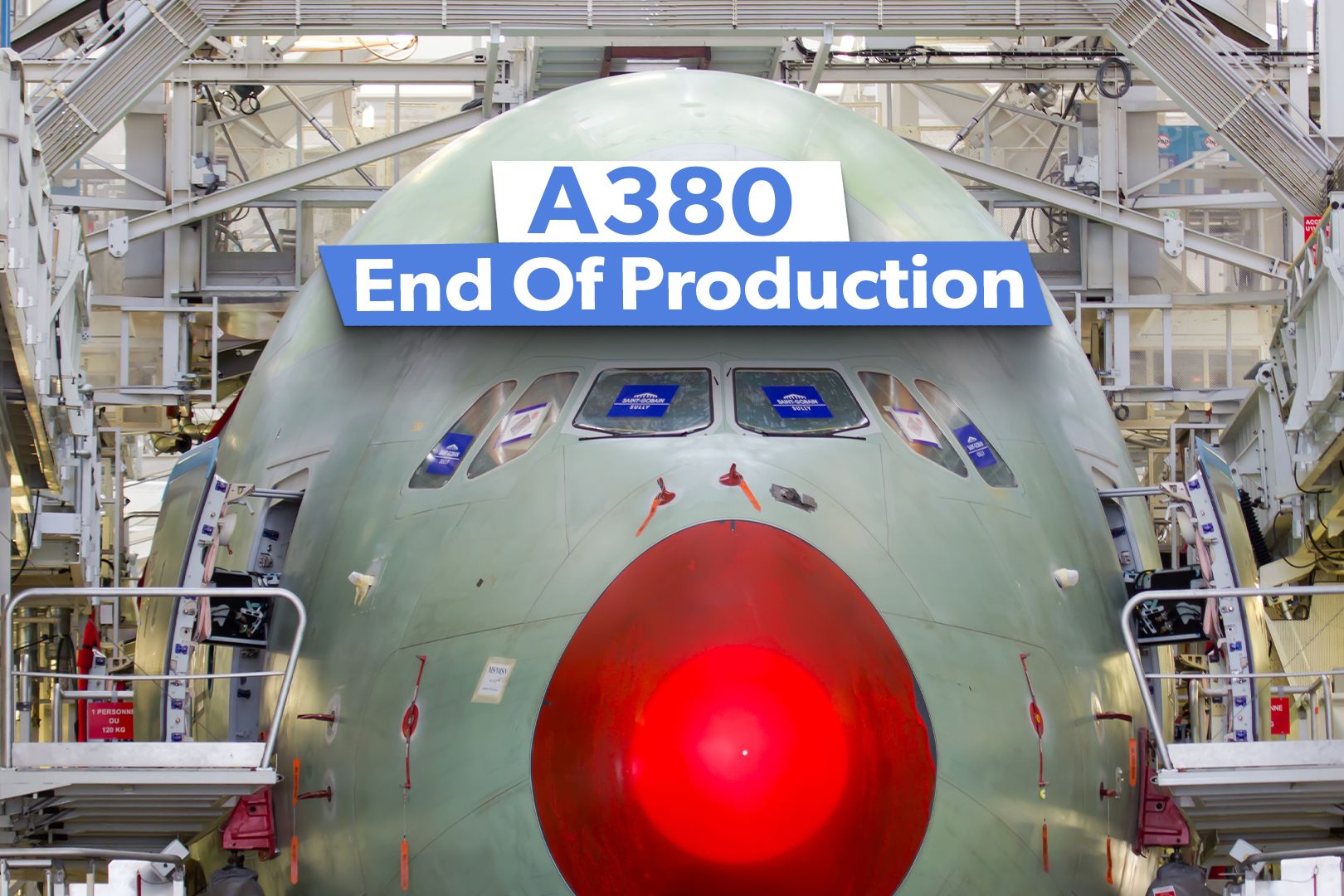 A380生產末端。