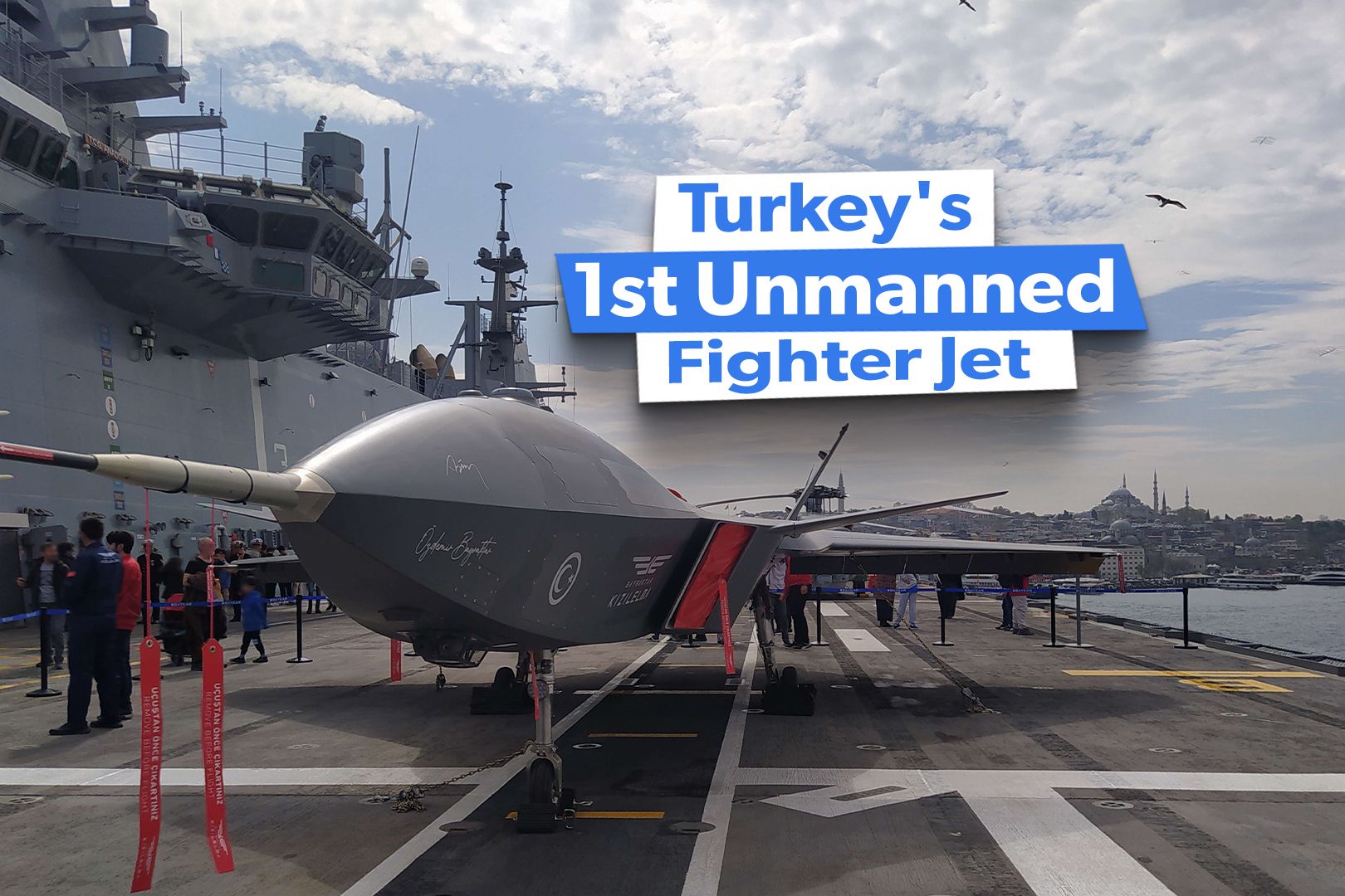 Baykar's Bayraktar KIZILELMA: Turkey's 1st-Ever Unmanned Fighter Jet