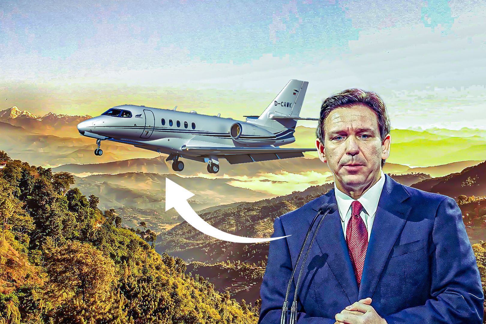 A Closer Look At Ron DeSantis's Cessna Citation Latitude