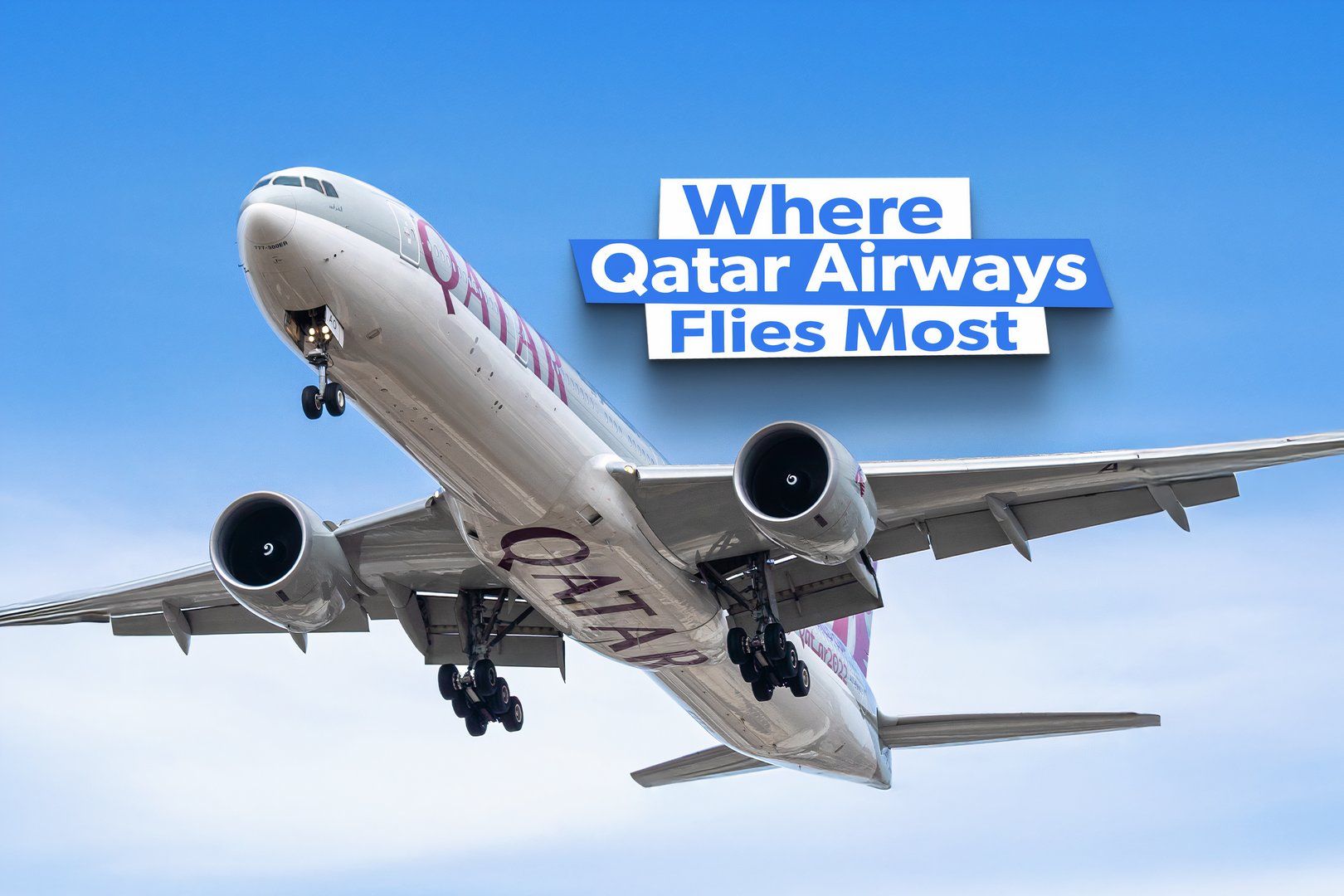 Qatar Airways' 10 Busiest Routes By Flights