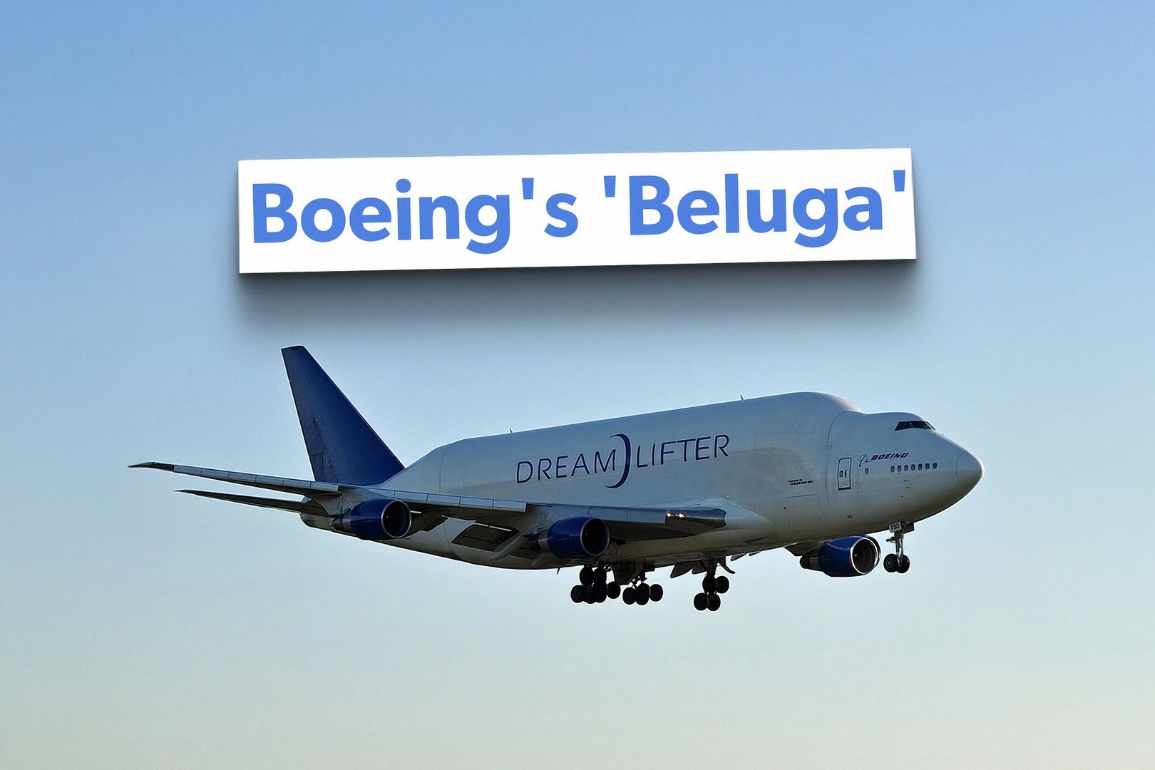 Boeing's 'Beluga': The 747-400 LCF