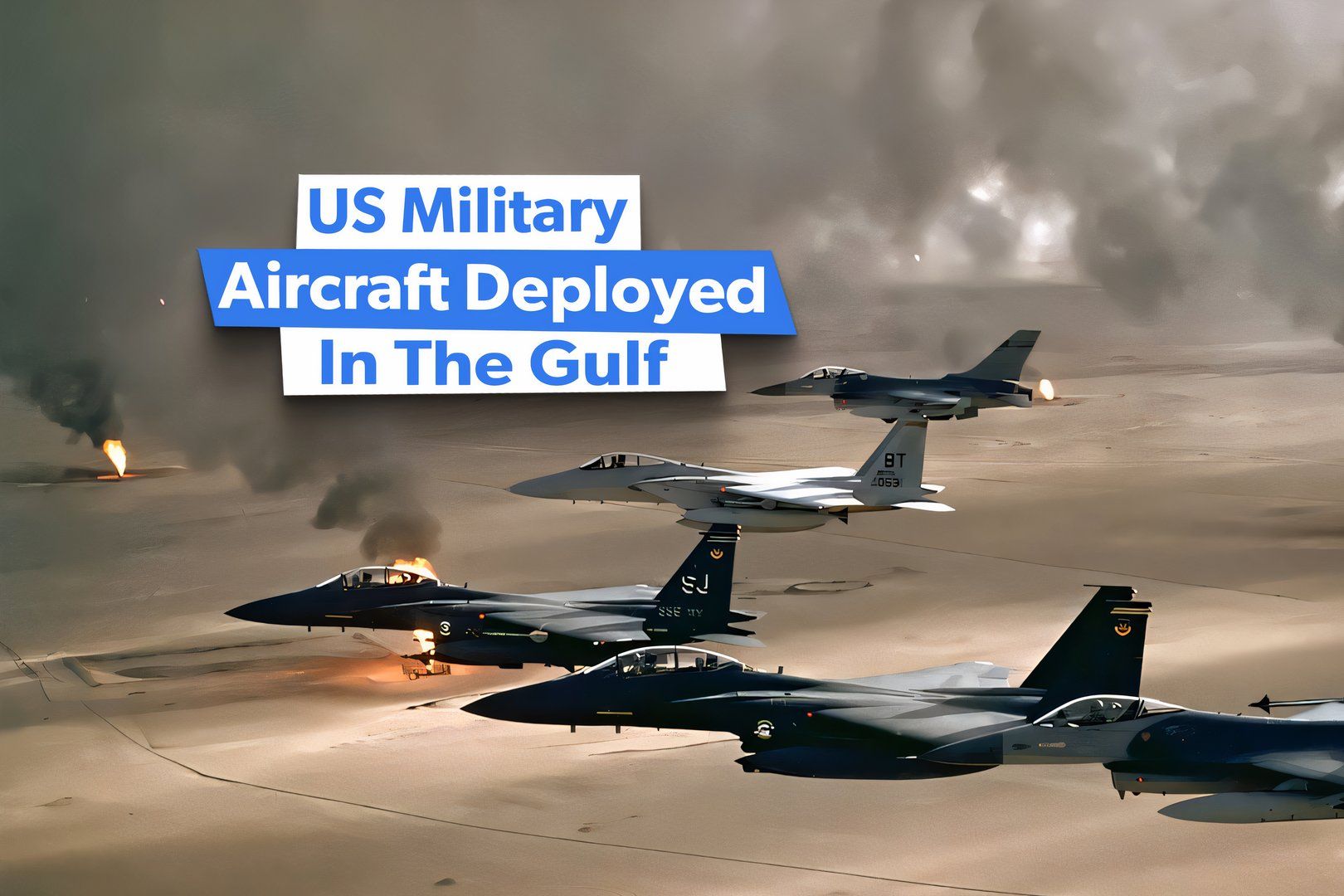 5 US Military Aircraft That Were Deployed In The Gulf