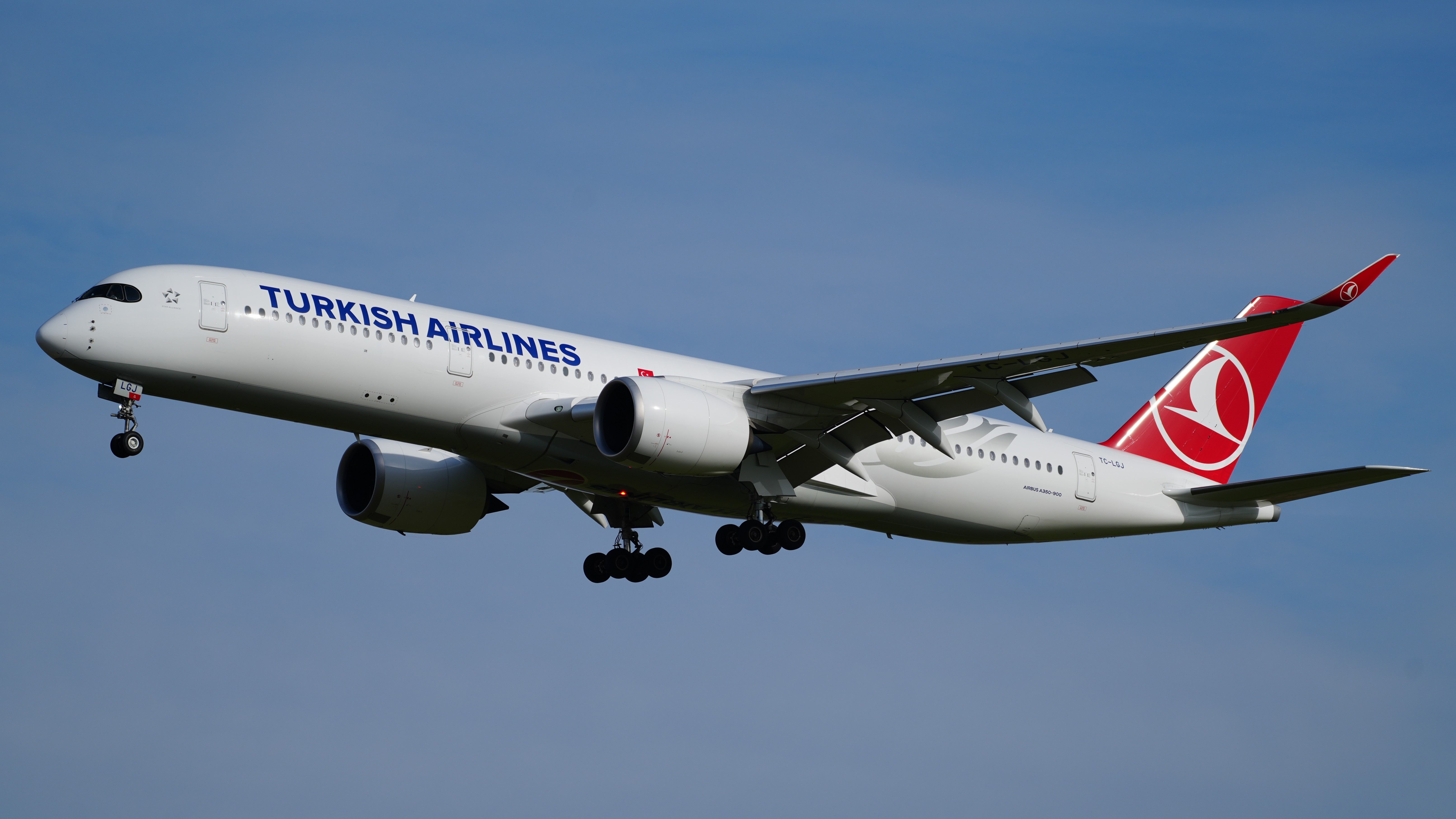 柏林勃蘭登堡機場土耳其航空公司空中客車A350-941