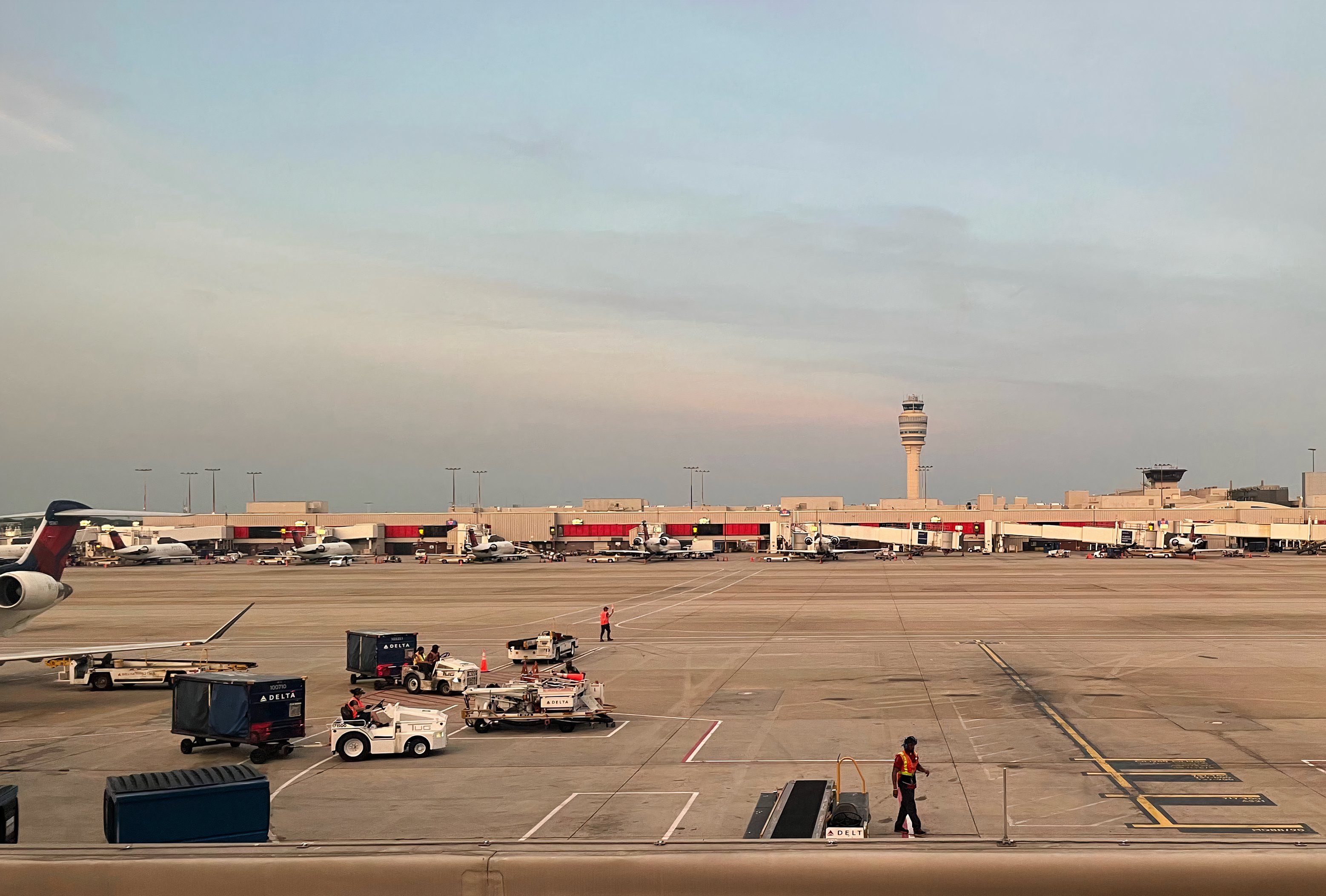 Delta Air Lines Planes at Atlanta Hartsfield Jackson International Airport (ATL) in Georgia