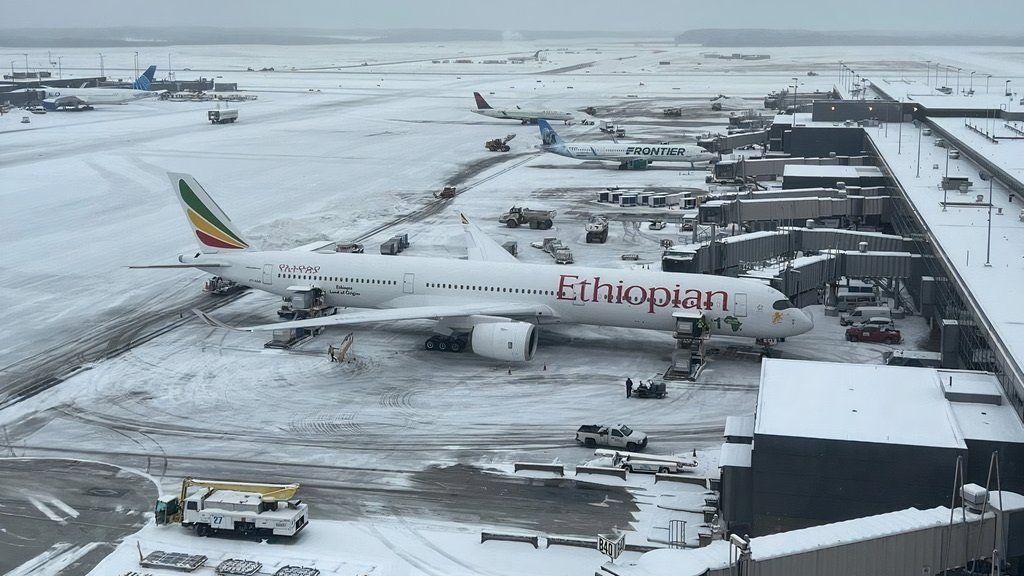 ET A350-1000 snowy IAD