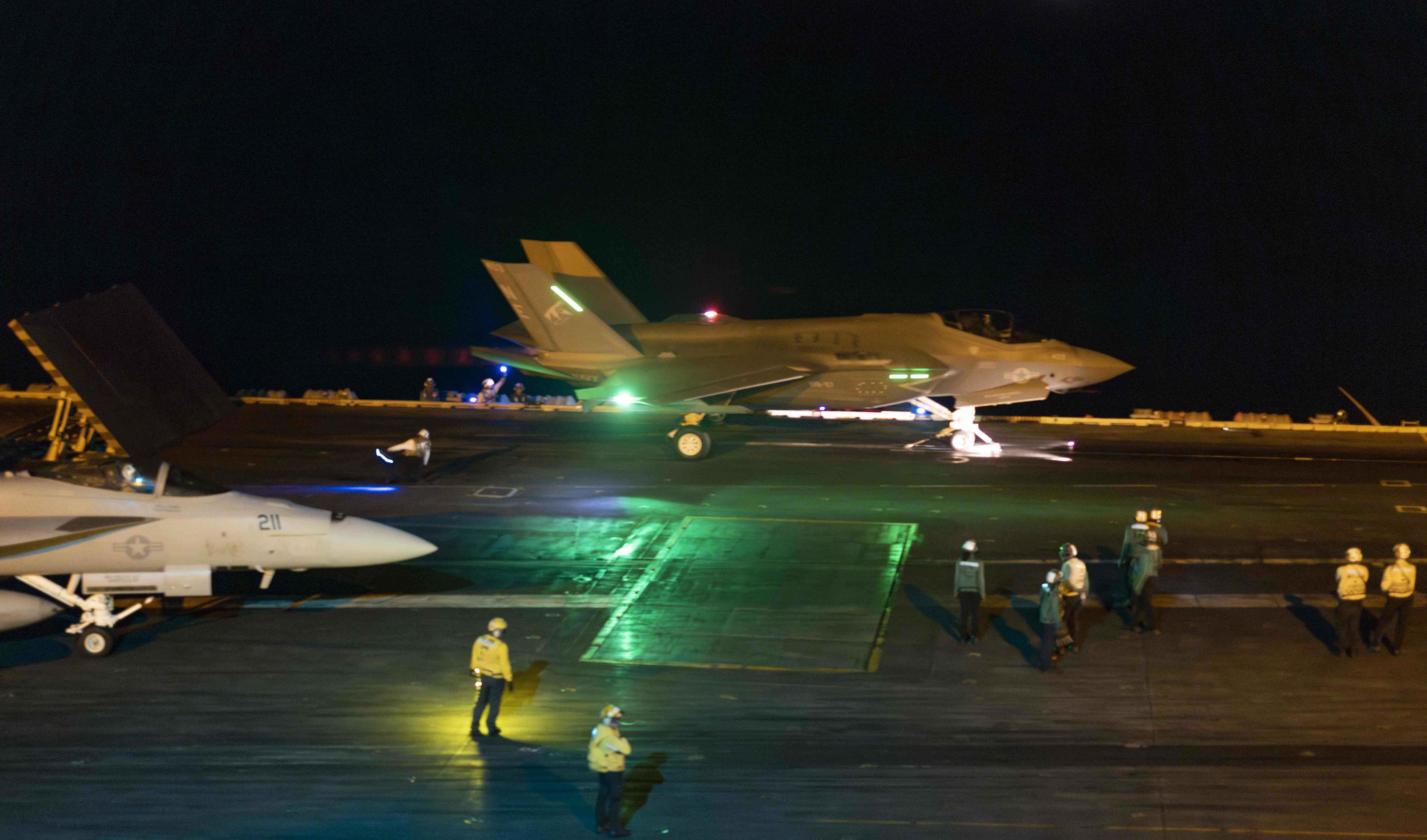 F-35C carrier operations