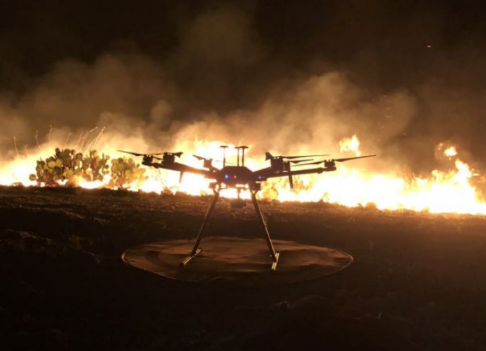 firefighting drone