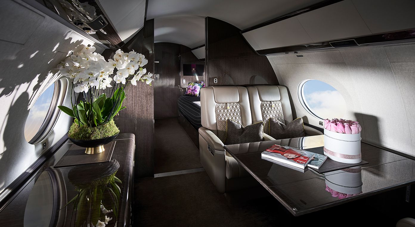 Qatar Executive G650ER Interior